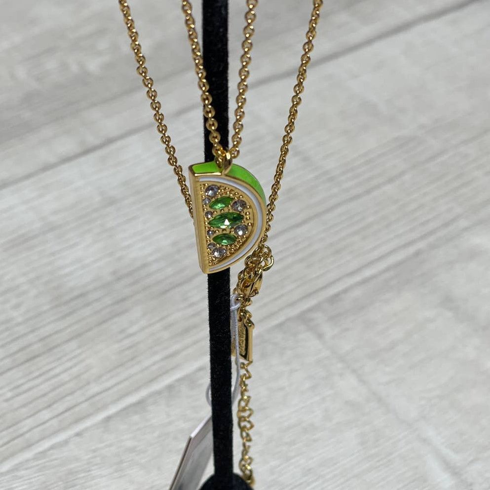 Kate Spade Kate Spade Lime Mini Pendant Necklace Size ONE SIZE - 5 Thumbnail