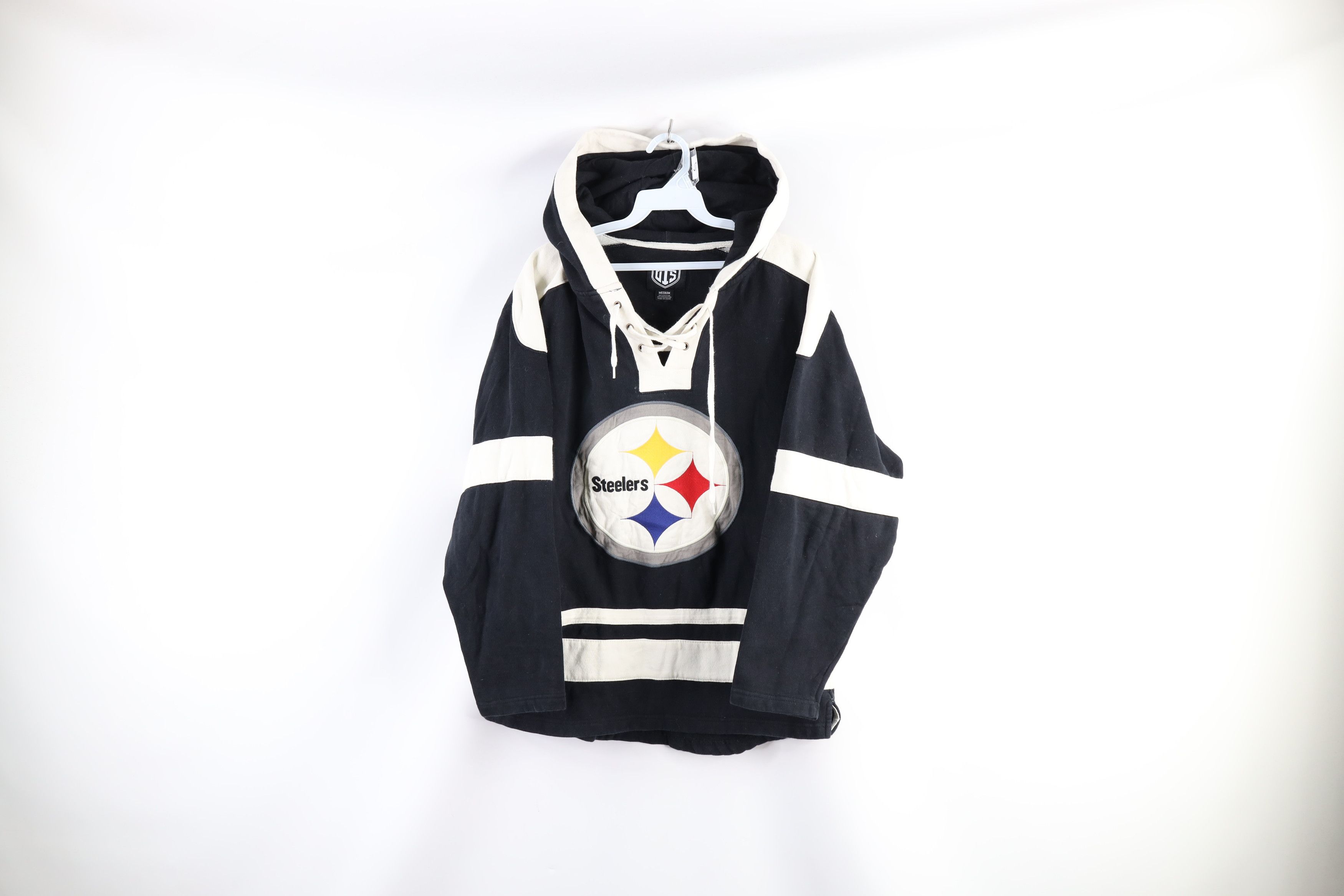 Vintage Vintage Pittsburgh Steelers Hockey Jersey Hoodie Sweatshirt