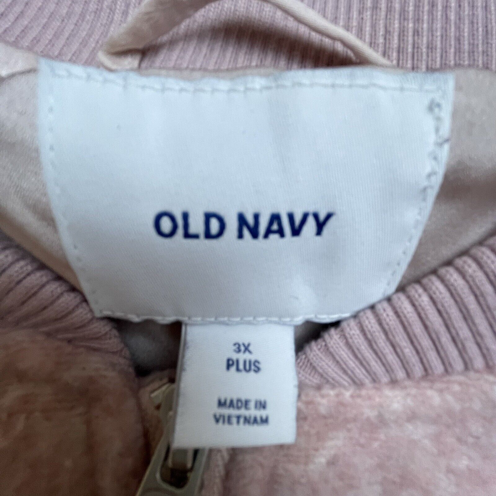 Old Navy Old Navy Coat Womens 3XL Pink Jacket Bomber Preppy Girly Size 3XL / US 20-22 - 3 Thumbnail