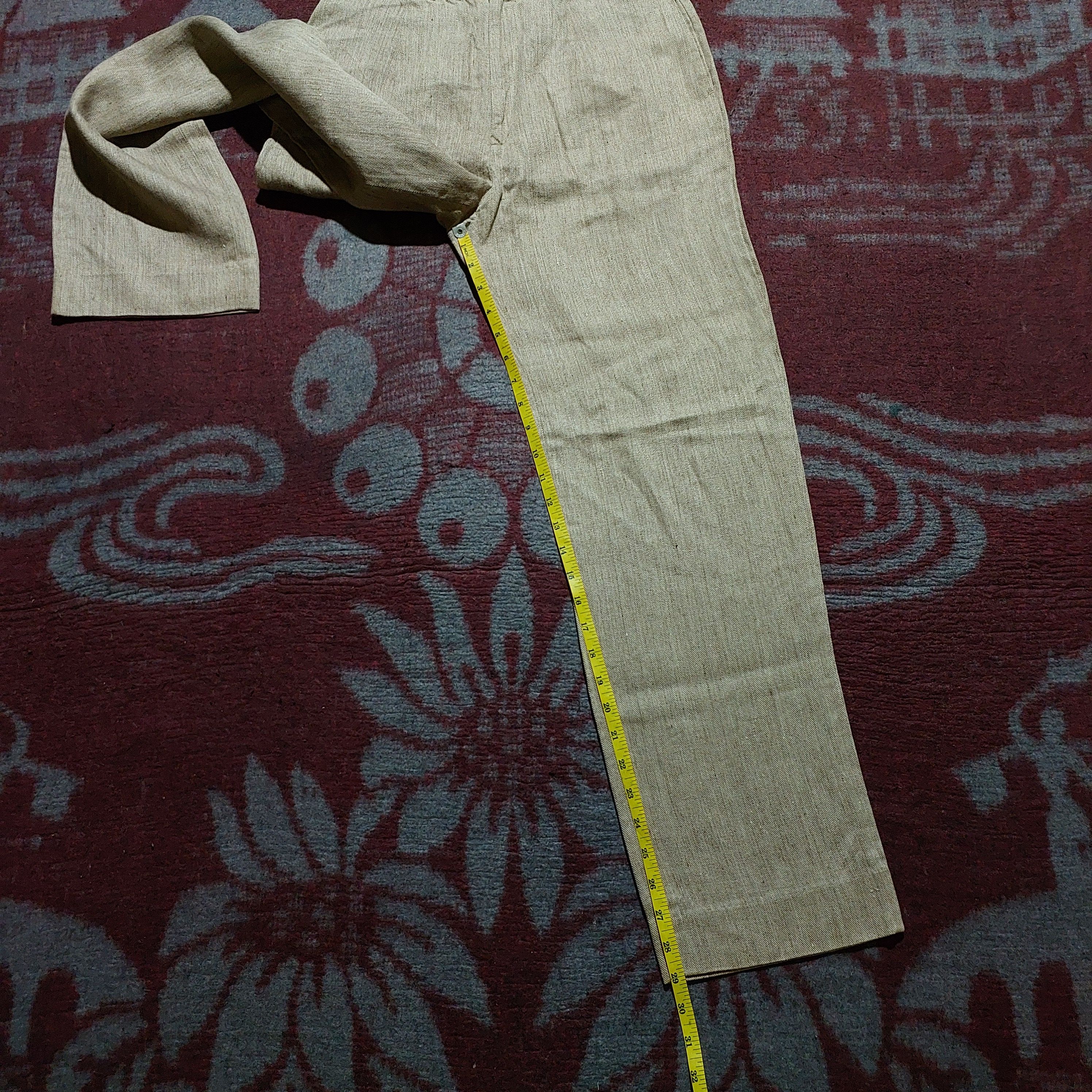 Issey Miyake Mademoiselle Non Non lined pants Size 27" / US 4 / IT 40 - 13 Thumbnail