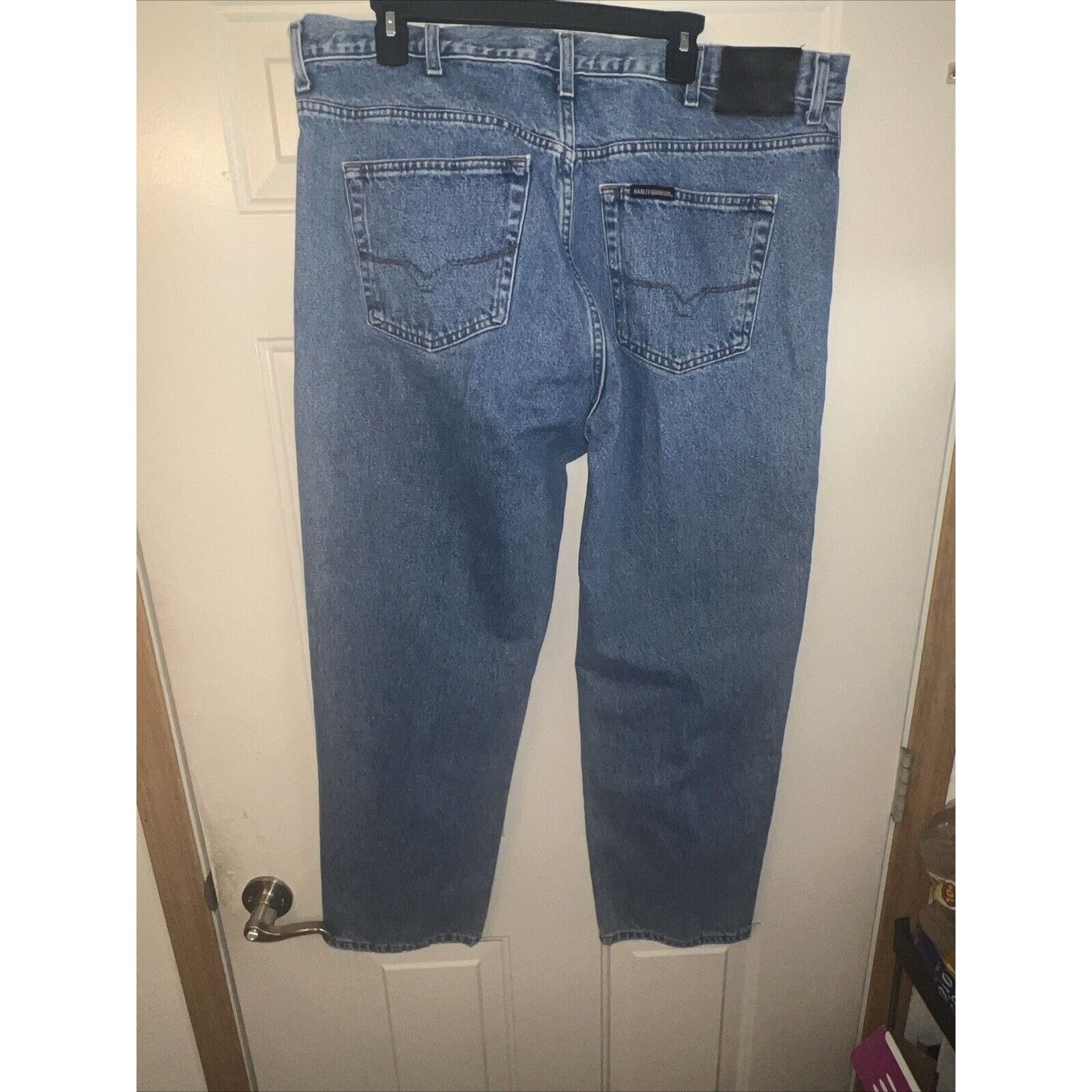 Harley Davidson Harley Davidson Jeans Men’s 40x30 Blue Traditional Straight Size US 40 / EU 56 - 11 Thumbnail