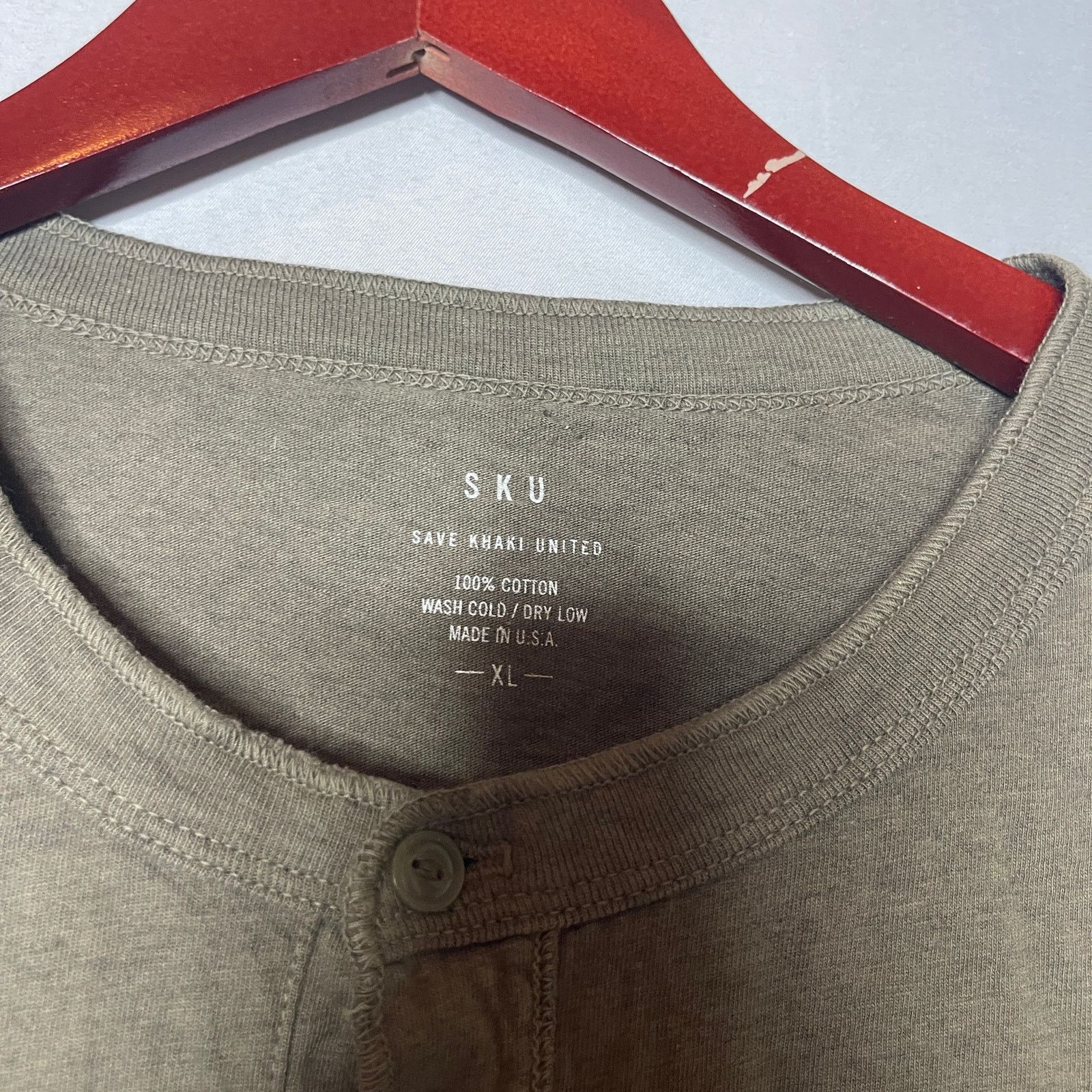 Other SKU Save Khaki United green pullover Hanley long sleeve XL Size US XL / EU 56 / 4 - 2 Thumbnail