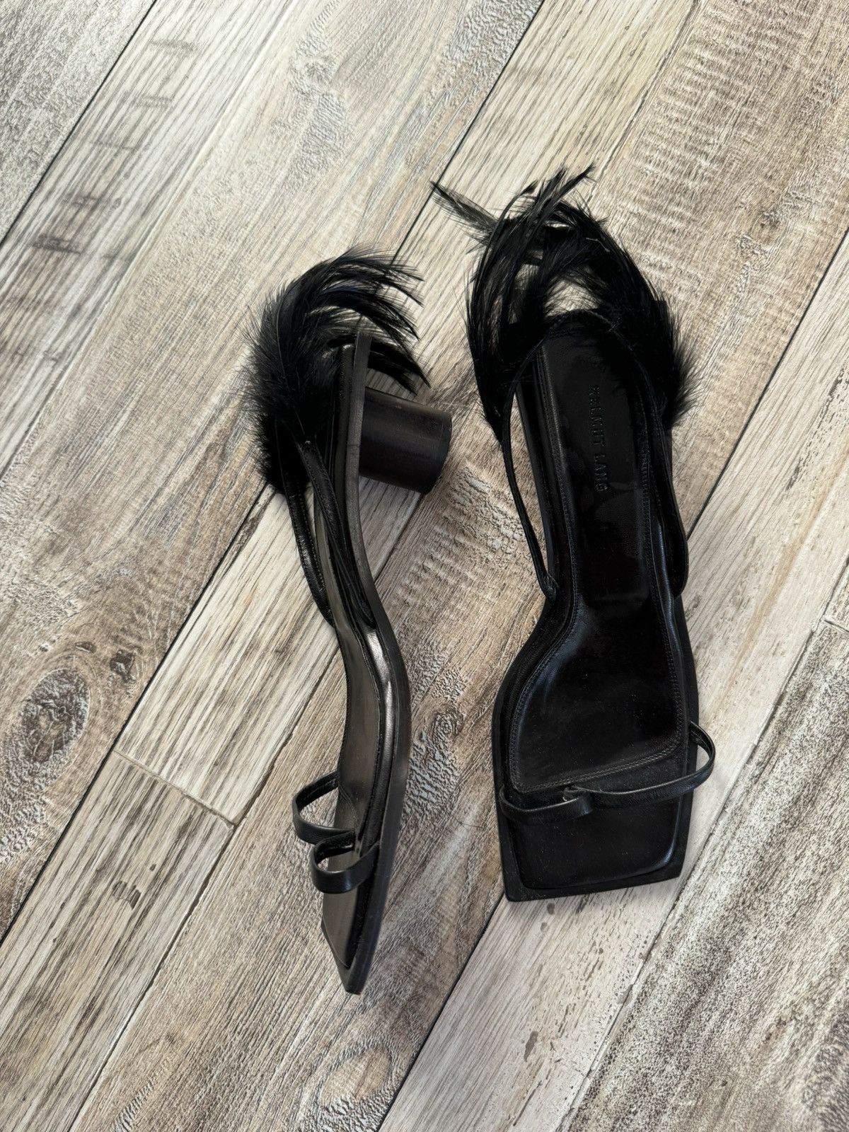 Helmut Lang Helmut Lang feather sandals Size US 10.5 / IT 40.5 - 9 Thumbnail
