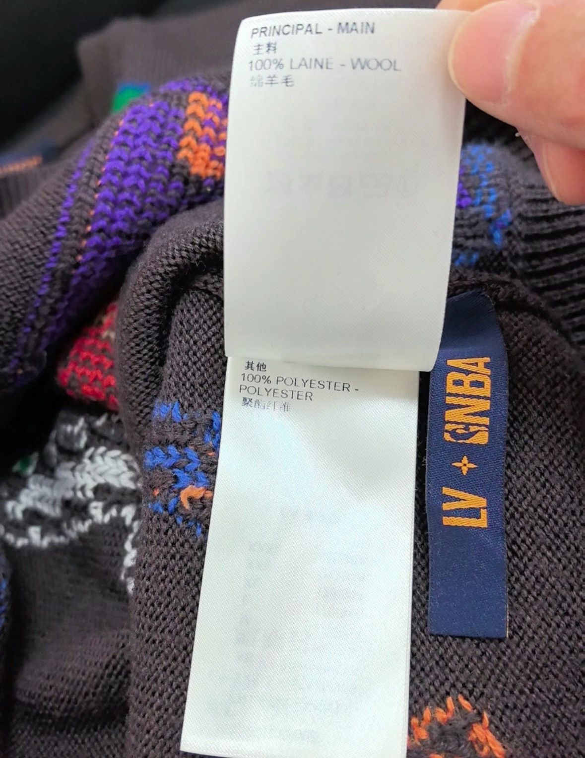 Louis Vuitton Louis Vuitton x NBA Collaboration Sweater-2506 Size US XL / EU 56 / 4 - 6 Thumbnail