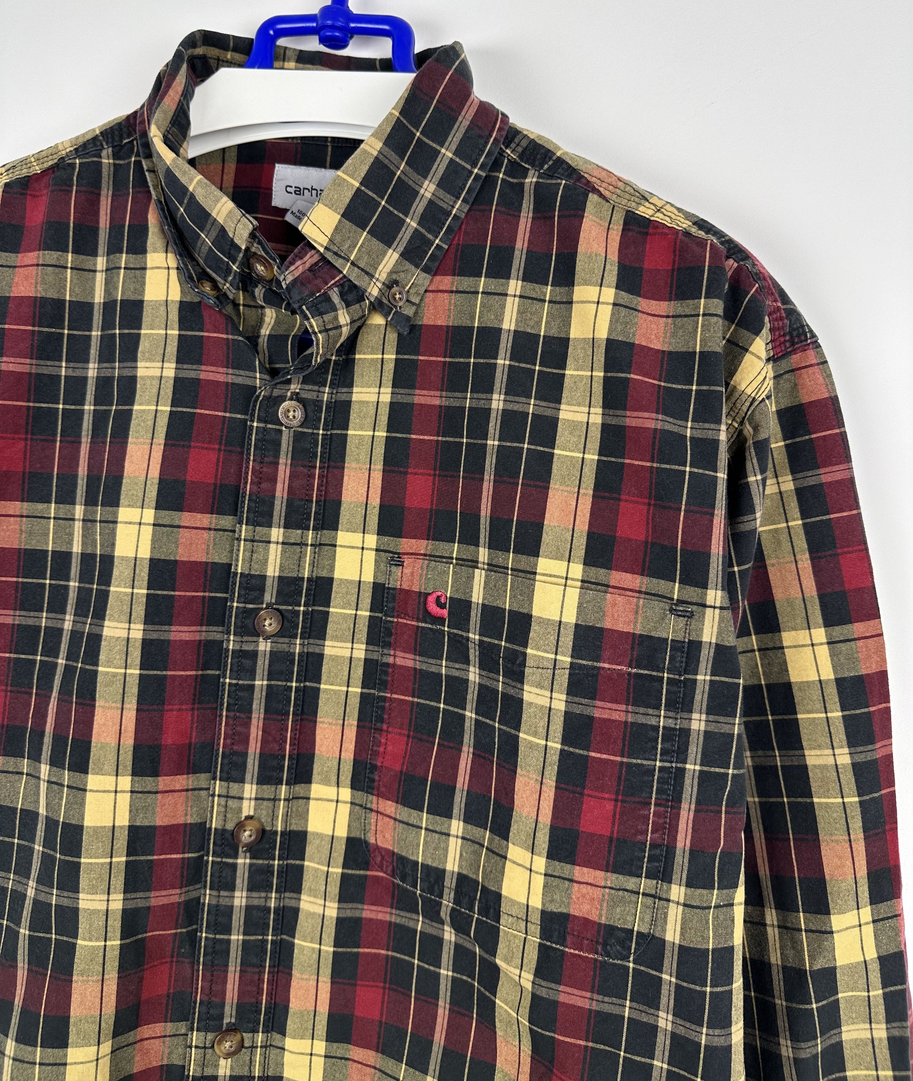 Carhartt Carhartt flanel workwear shirt checked Size US XL / EU 56 / 4 - 5 Thumbnail