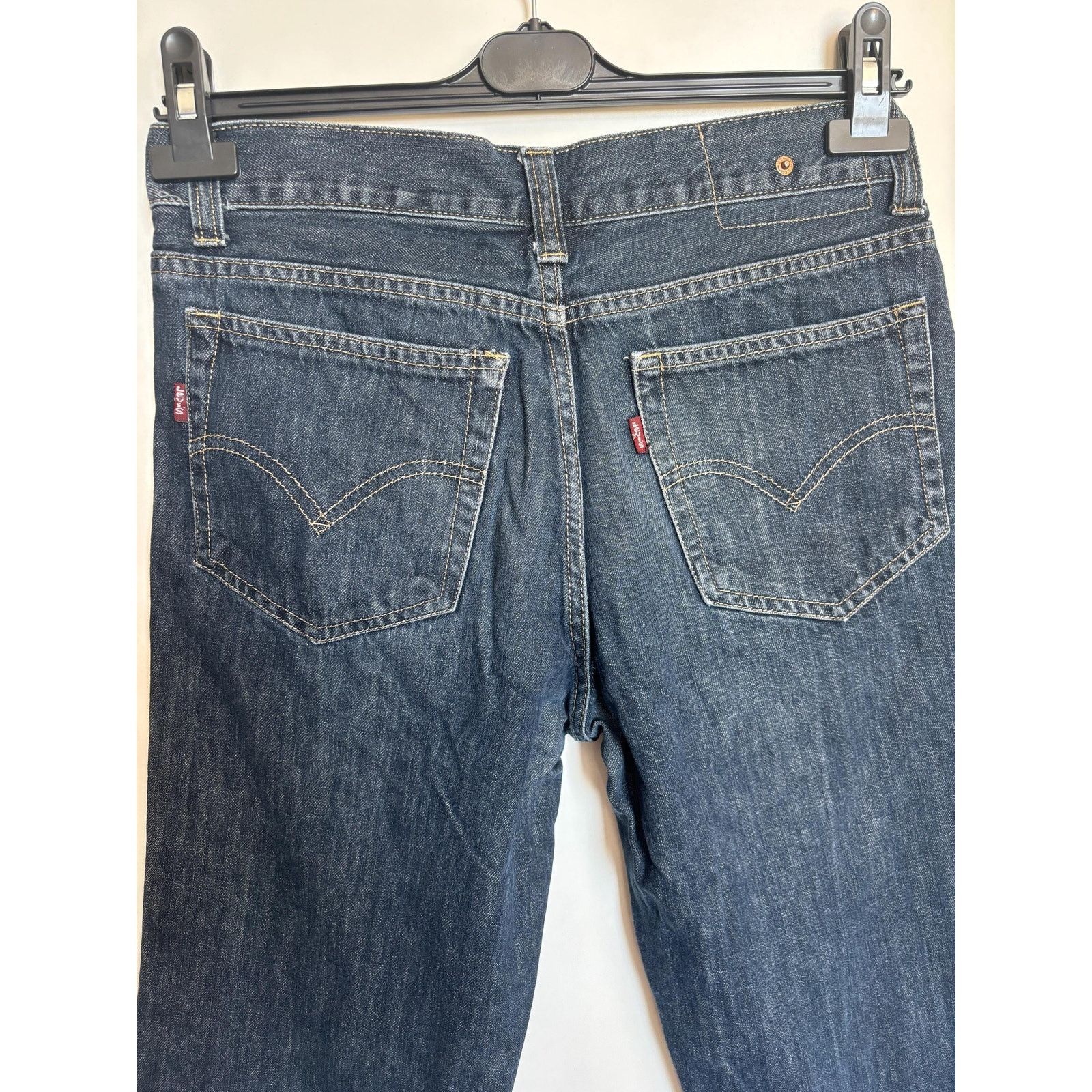 Levi's Levi's W30 Double Red Tab Y2K Cut-Off Capri Denim Shorts Size US 30 / EU 46 - 3 Thumbnail