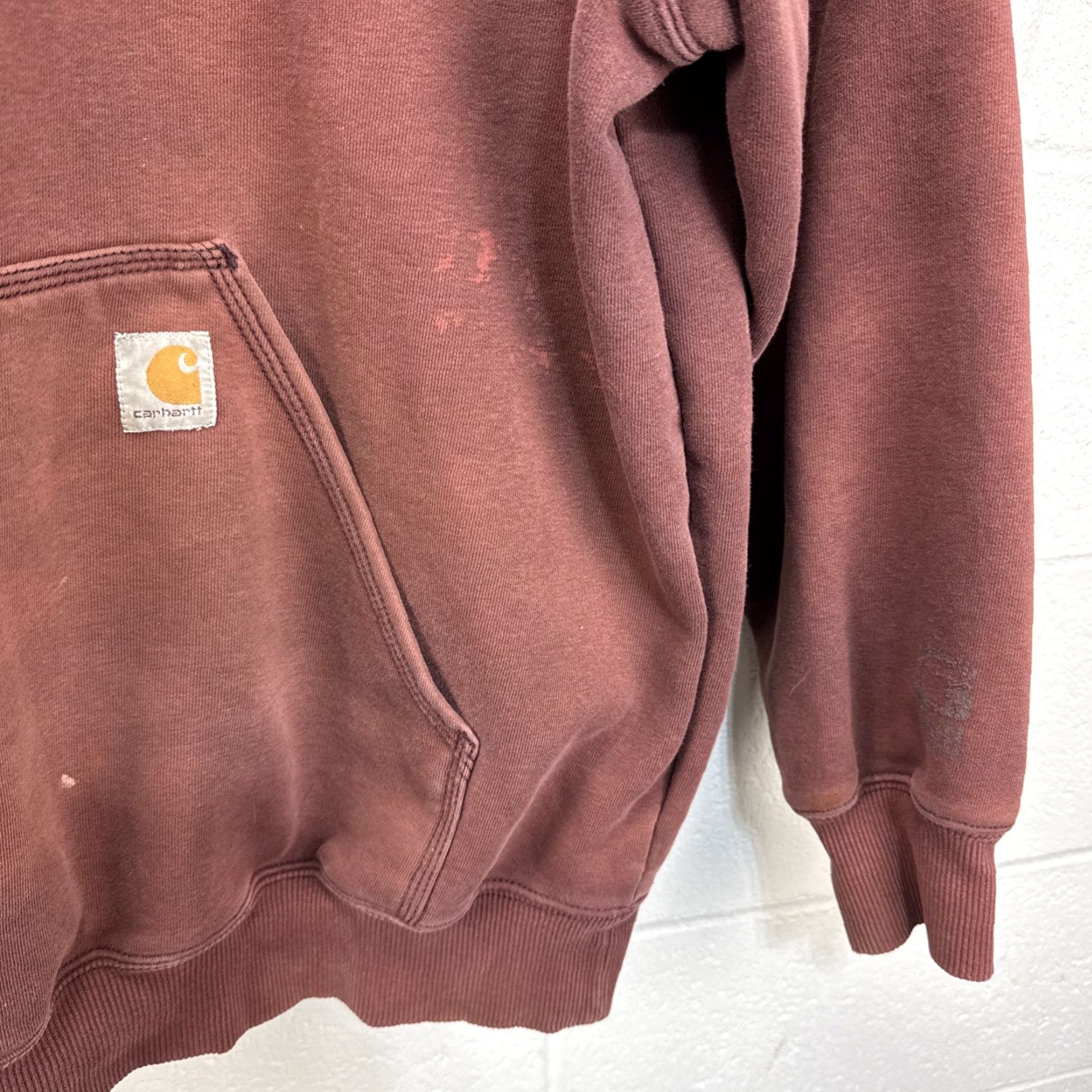 Carhartt Carhartt Sweatshirt Paxton XL Brown Rain Defender Original Fit Hoodie Workwear Size US XL / EU 56 / 4 - 7 Thumbnail