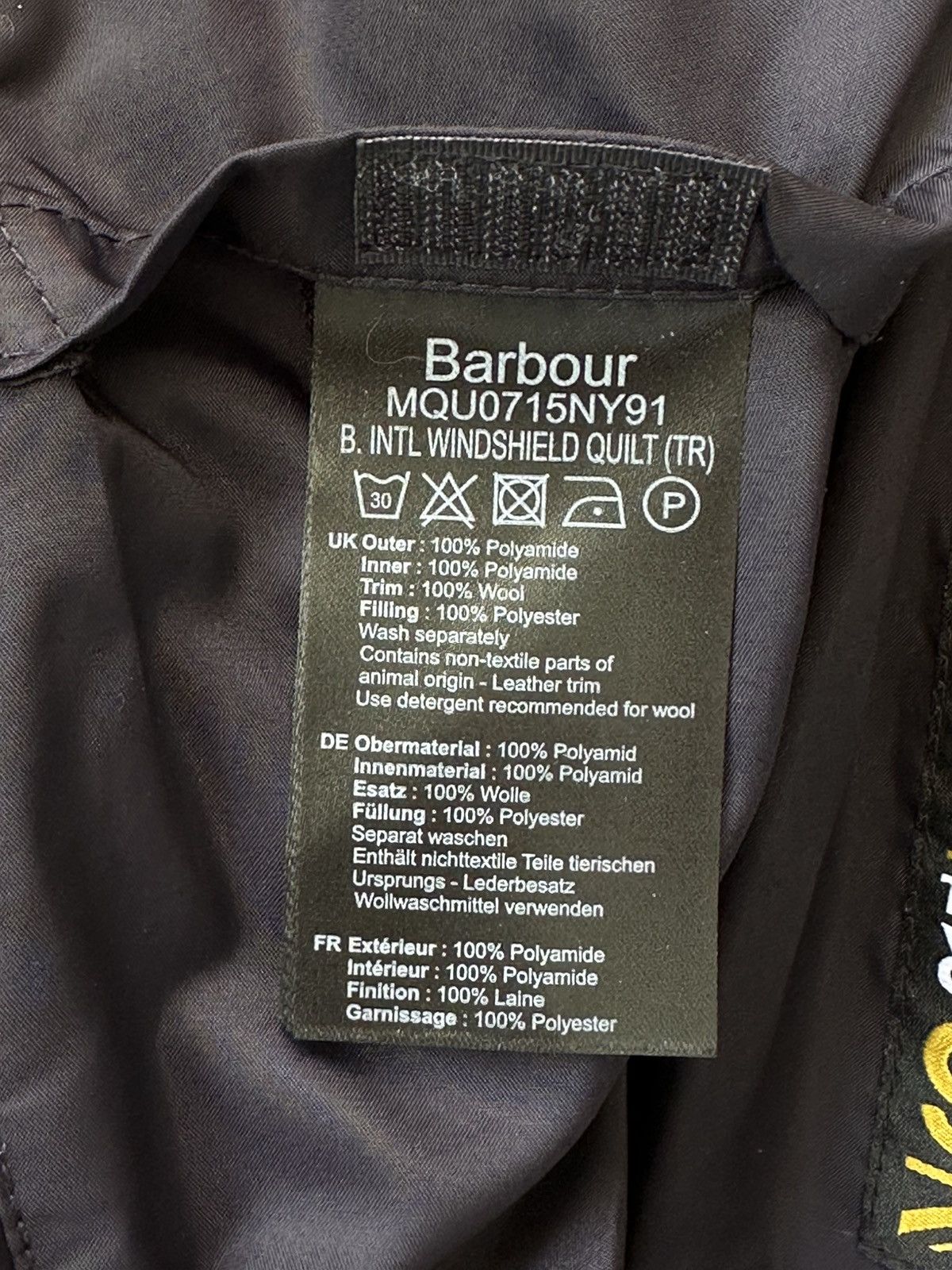 Barbour Barbour International Windshield Quilted Jacket Size US S / EU 44-46 / 1 - 15 Thumbnail