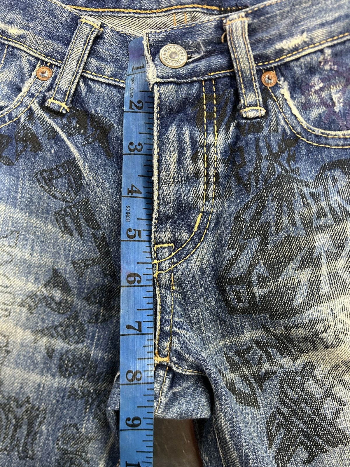 Hysteric Glamour Vintage Hysteric Glamour Jeans Size US 29 - 22 Thumbnail