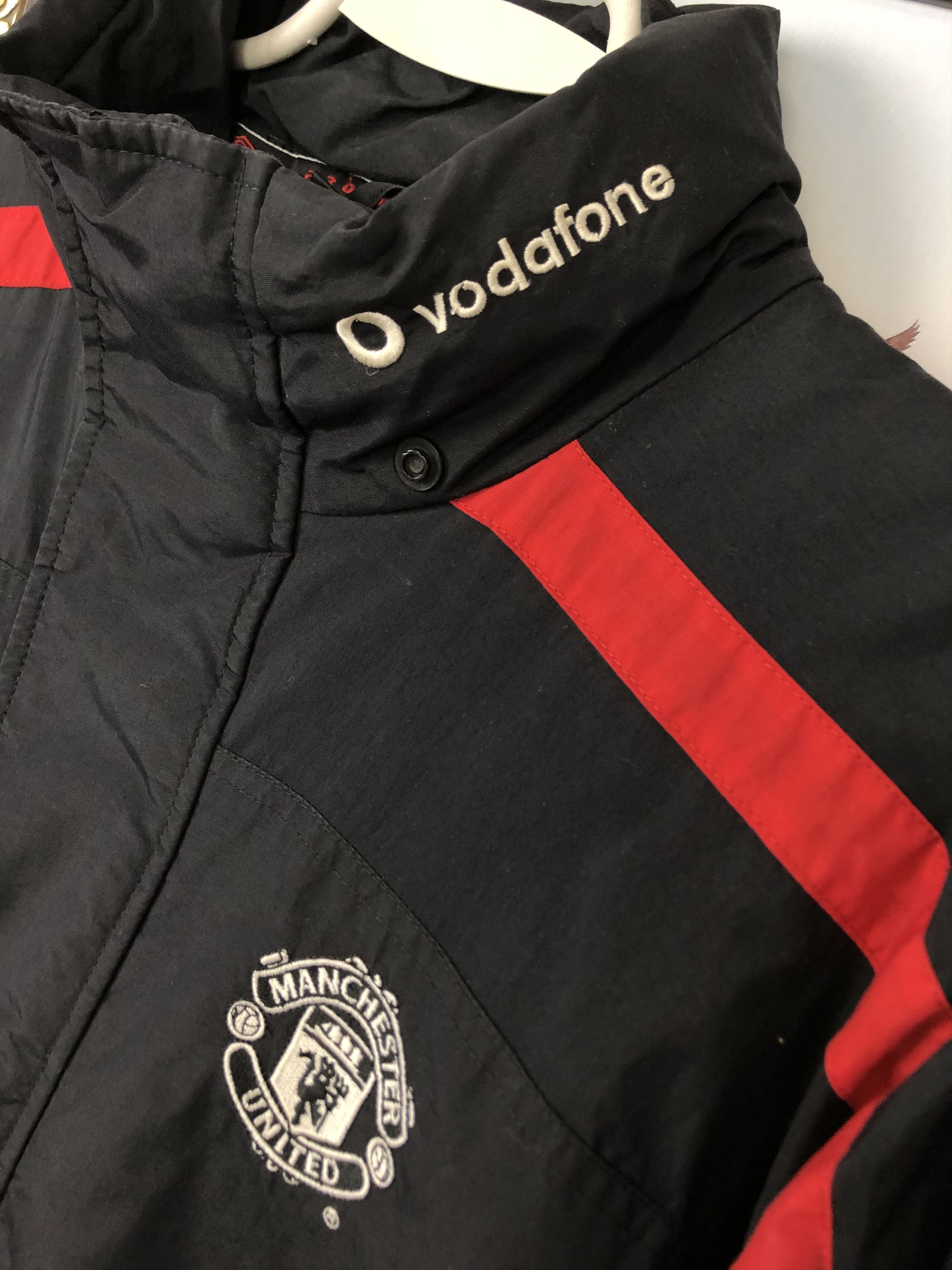 Umbro Vintage 90's Manchester United Football Jacket Track Top Size US M / EU 48-50 / 2 - 3 Thumbnail