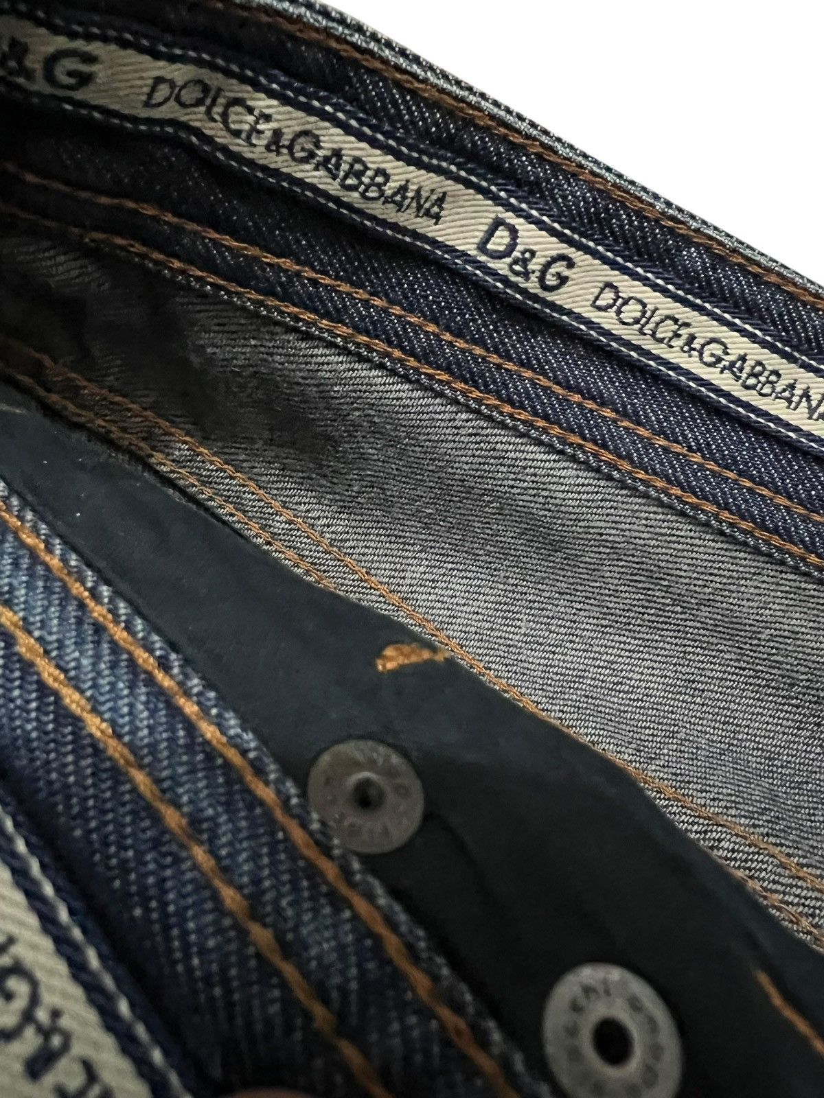 Dolce & Gabbana Vintage Dolce & Gabbana Distress Jean Size US 31 - 13 Thumbnail