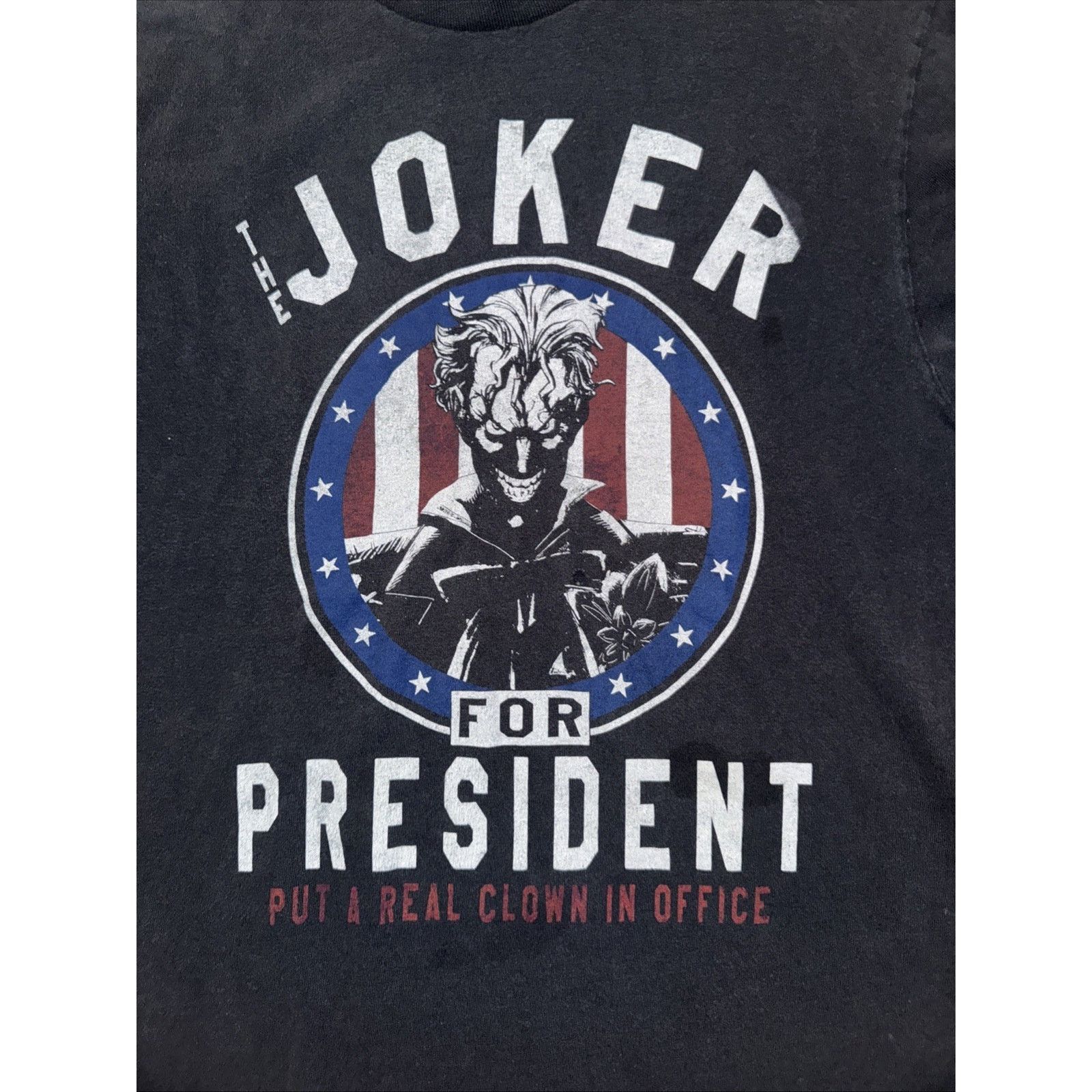 DC Joker For President Graphic T-Shirt Black Men’s L DC Comics Size US L / EU 52-54 / 3 - 2 Thumbnail