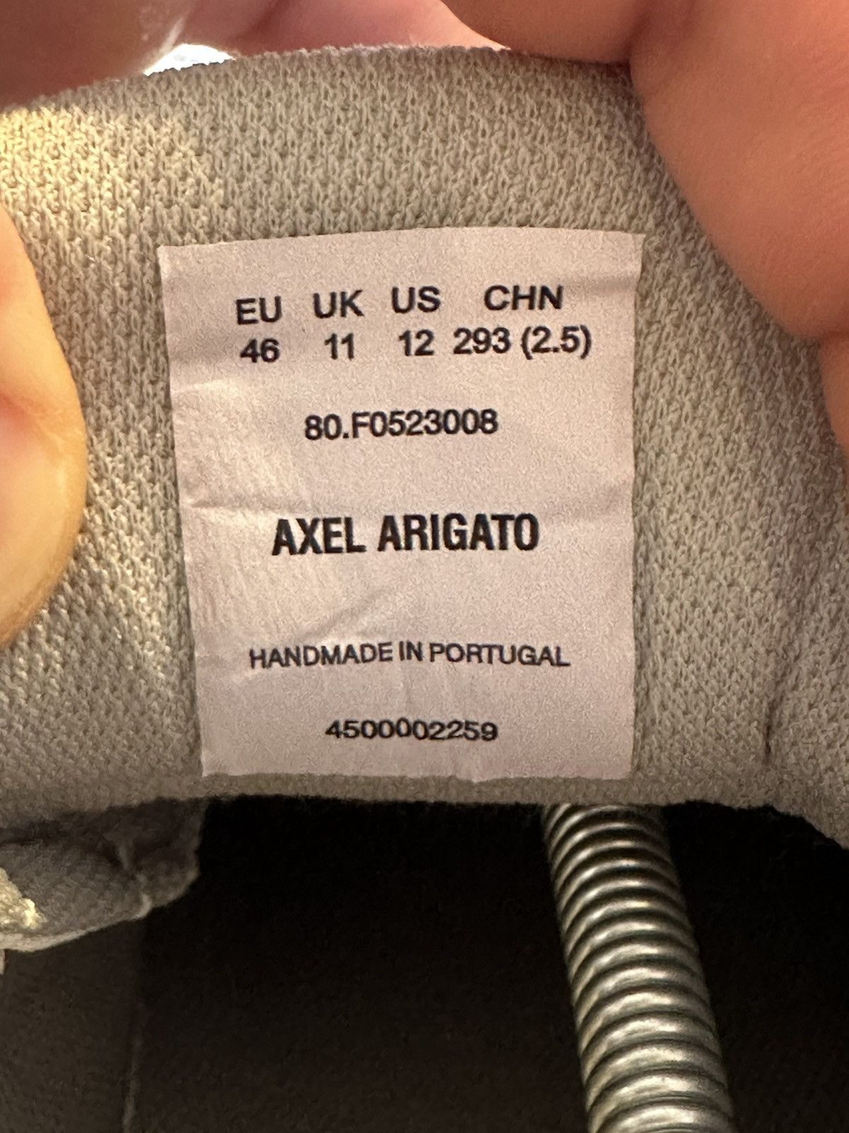 Axel Arigato Axel Arigato Area Lo Sneaker Size US 12 / EU 45 - 6 Thumbnail