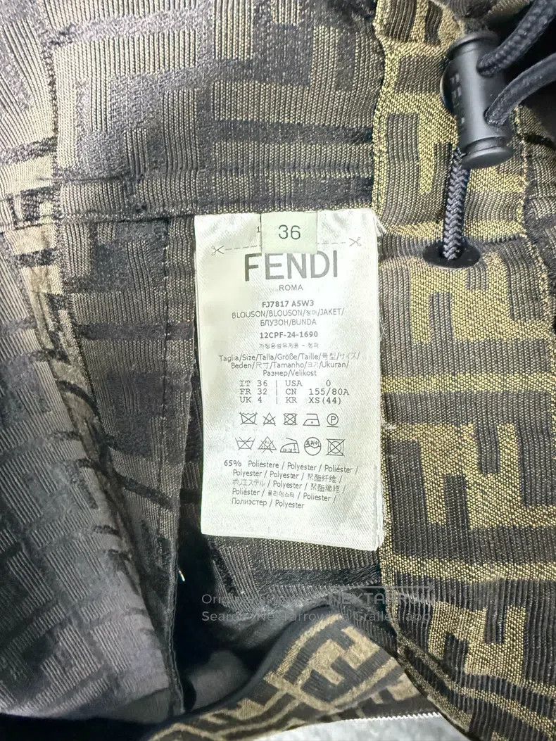 Fendi Fendi Stand collar waistcoat Size 4XL / US 24-26 - 8 Thumbnail