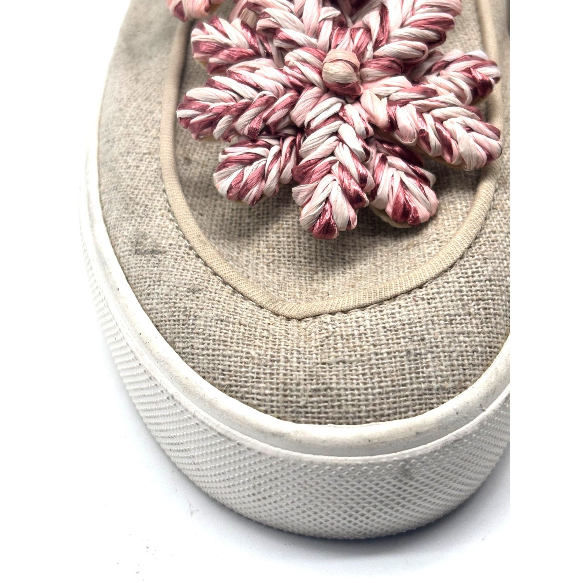 Other Louise et Cie Branlin floral embellished mule sneaker, Beige Size US 8.5 / IT 38.5 - 10 Thumbnail