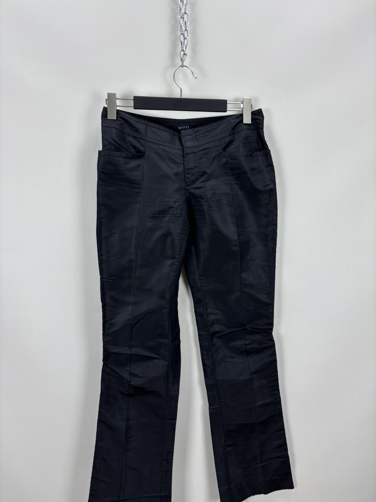 Gucci Womens pants Gucci Size 42 Color Black Size 28" / US 6 / IT 42 - 2 Thumbnail