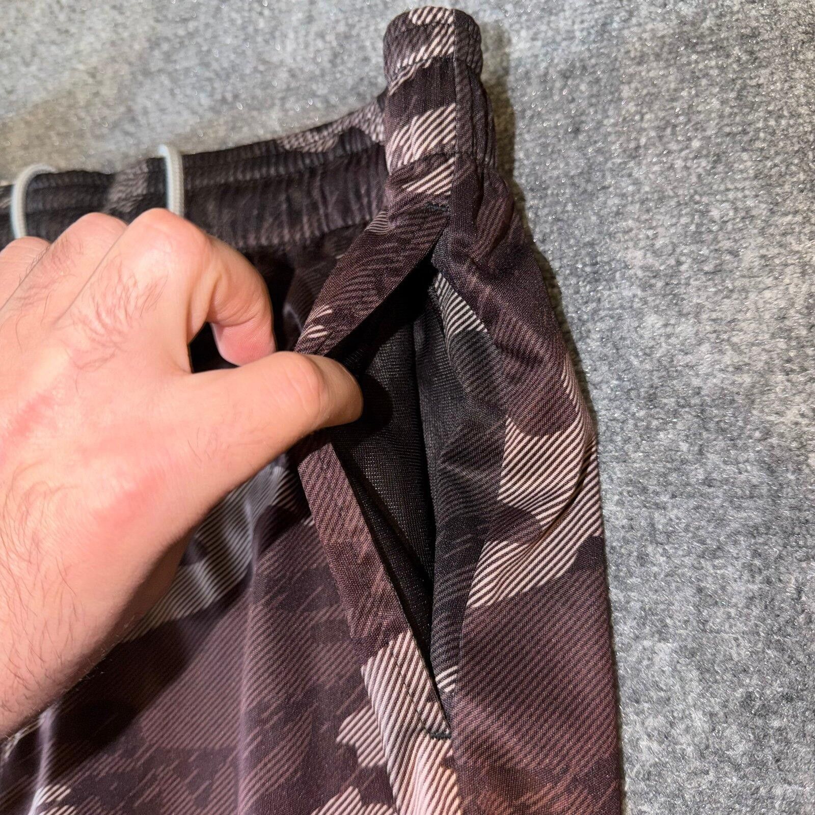 JW Anderson AND1 Brown Camo Beautiful Baggy Hoop Shorts Mens LG Vtg y2k Size US 34 / EU 50 - 3 Thumbnail
