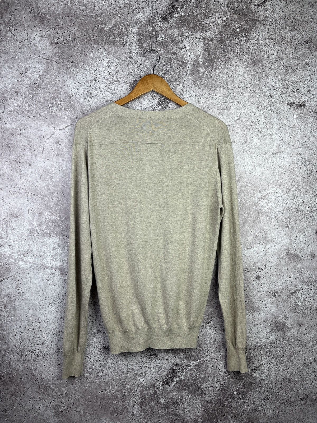 Grifoni Mauro Grifoni Cardigan Size 50 Beige ItalianDesigner Sweater Size US M / EU 48-50 / 2 - 4 Thumbnail