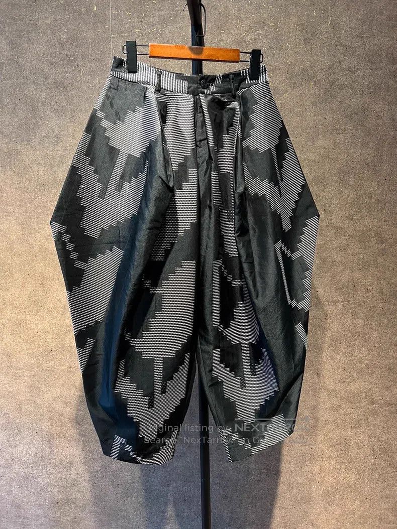 Issey Miyake Issey Miyake size:1 Raw Embroidery Lantern Pants Size 31" - 1 Thumbnail