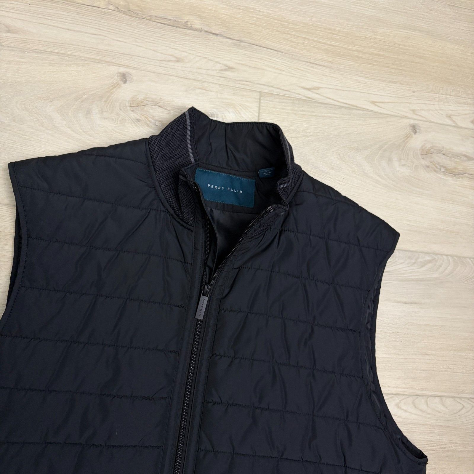 Perry Ellis PERRY ELLIS Designer Casual Fall Spring Puffer Vest Large Size US L / EU 52-54 / 3 - 4 Thumbnail