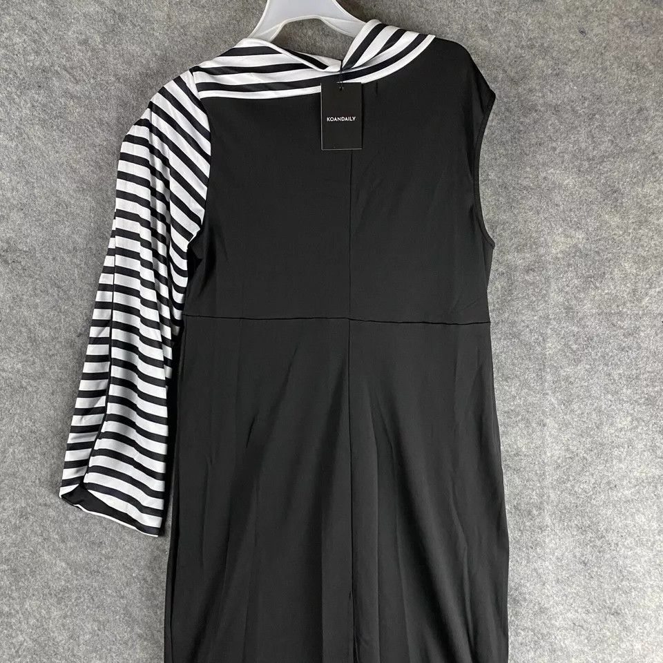Other Koandaily Dress 2XL Women's NWT Black Maxi Polyester Adults Size XXL / US 16-18 / IT 52-54 - 6 Thumbnail