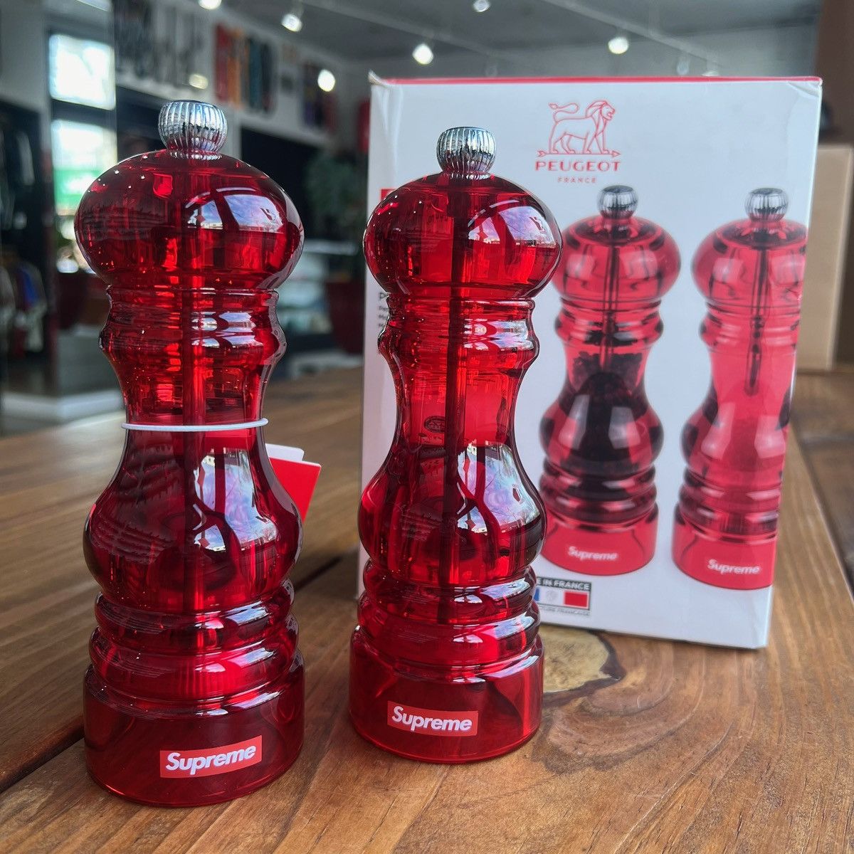 Supreme Supreme Peugeot Salt & Pepper Mill (Set of 2) Size ONE SIZE - 2 Thumbnail