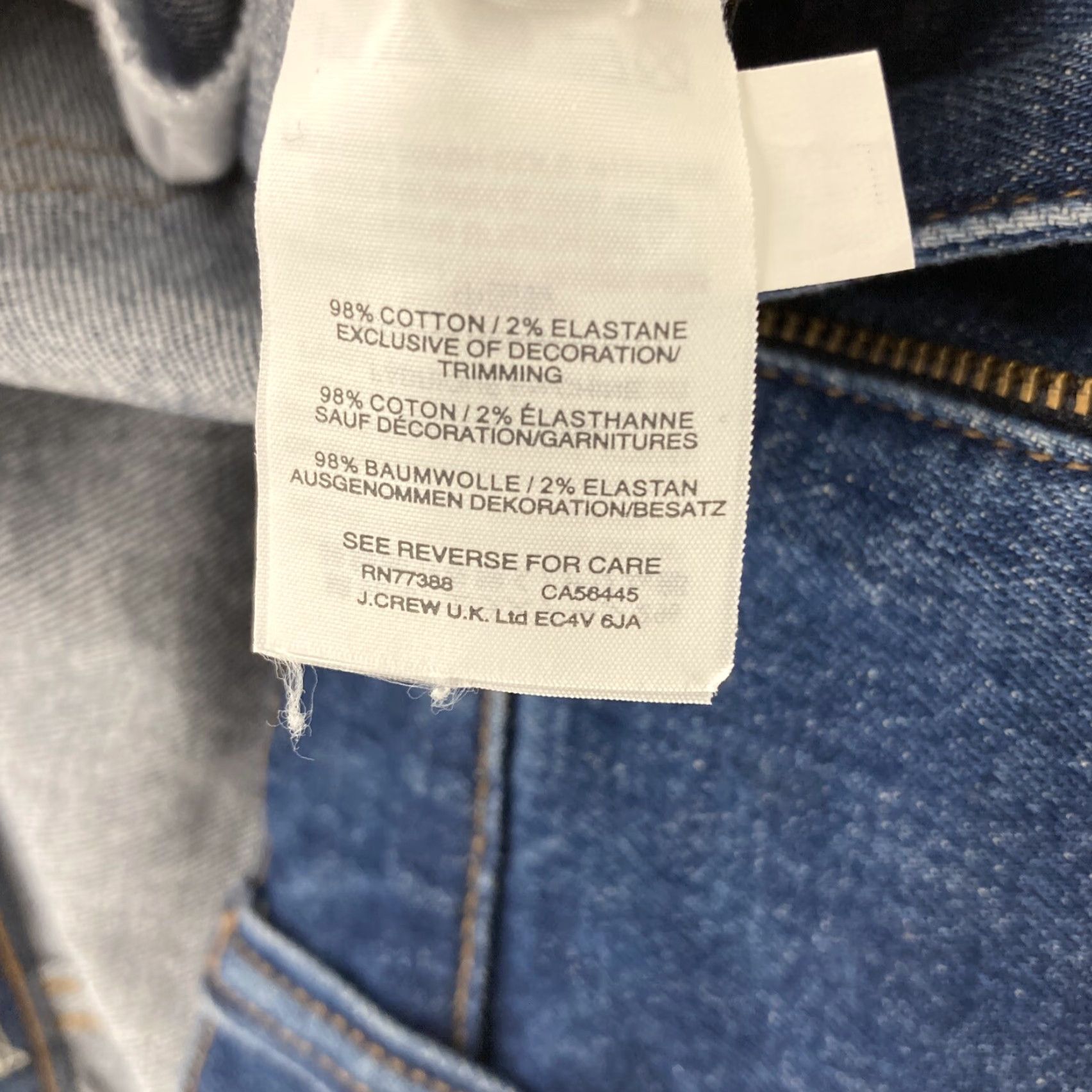 Madewell Madewell Skirt Womens Adult 32 Stretch Denim Blue A-Line Short Size 24" / US 00 / IT 34 - 6 Thumbnail