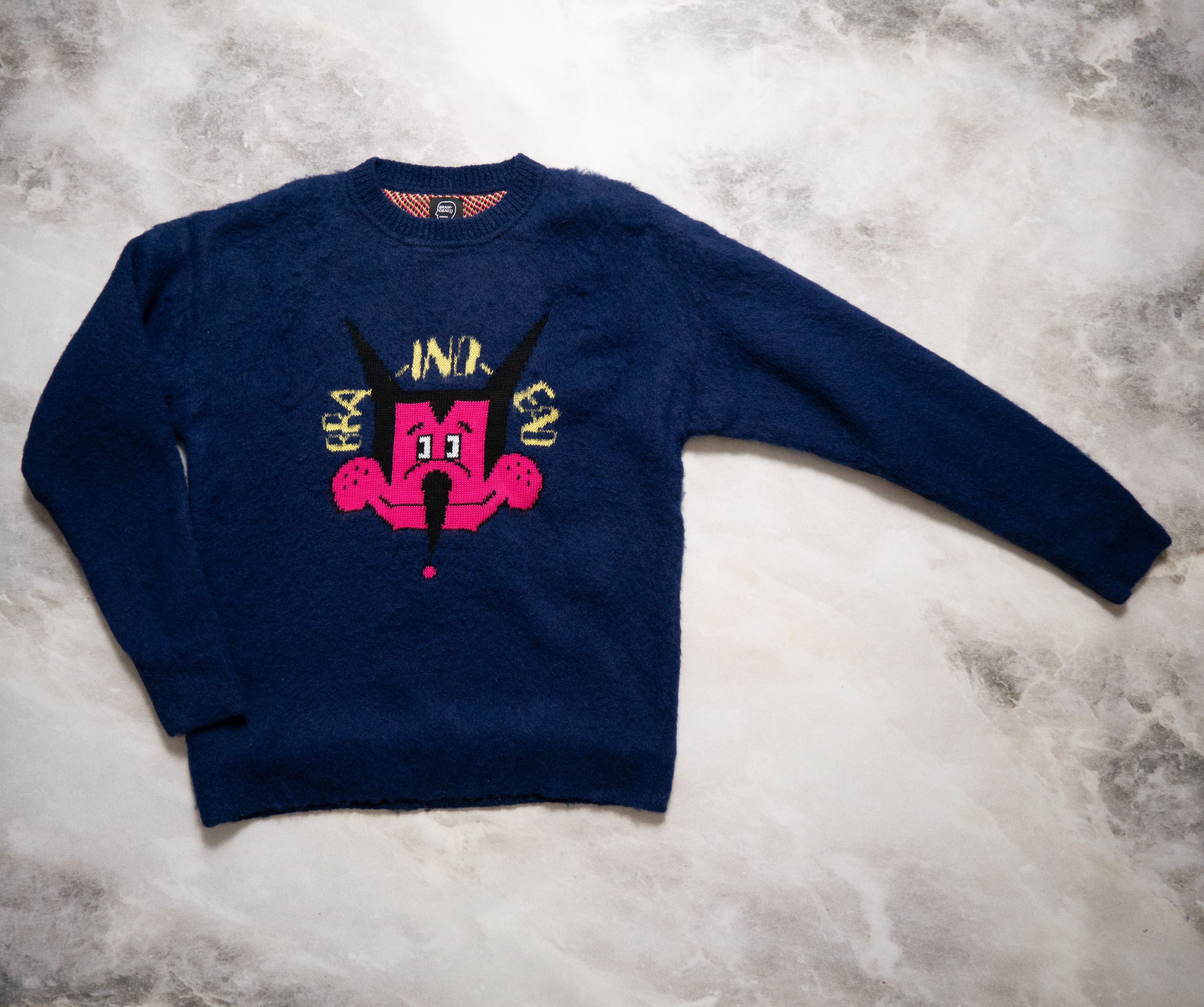 Brain Dead Brain Dead Mohair Sweater Alpaca NWOT L Size US L / EU 52-54 / 3 - 1 Thumbnail