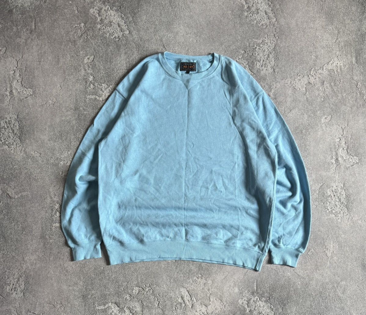 Beams Japan × Beams Plus × Japanese Brand Beams XL Japan crewneck sweatshirt jumper pullover sweater Size US XL / EU 56 / 4 - 9 Thumbnail