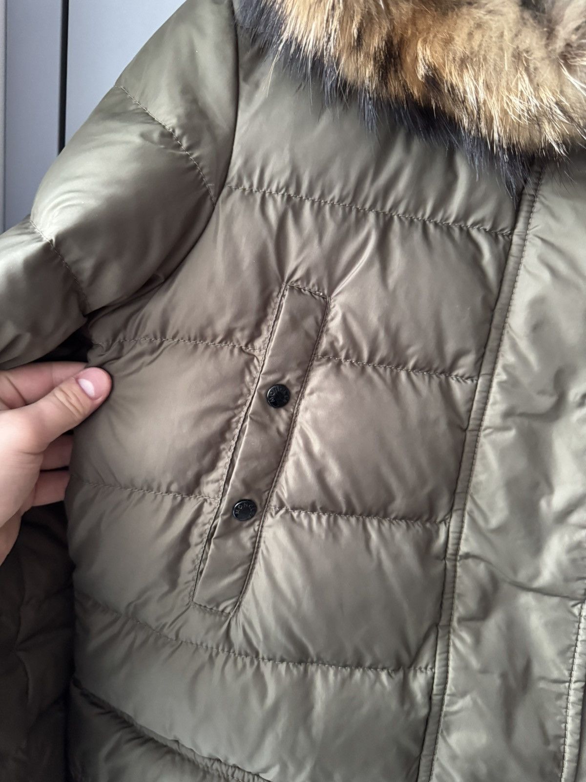 Moncler Moncler Woman Puffer Parka Jacket size 4 Size L / US 10 / IT 46 - 4 Thumbnail