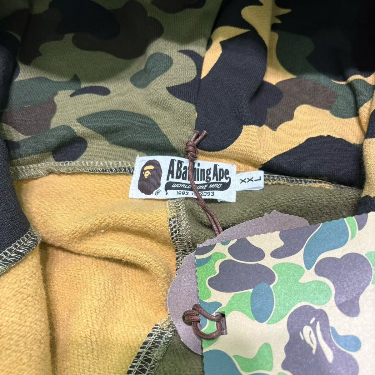 Bape CAMO SHARK FULL ZIP HOODIE Size US XXL / EU 58 / 5 - 8 Thumbnail