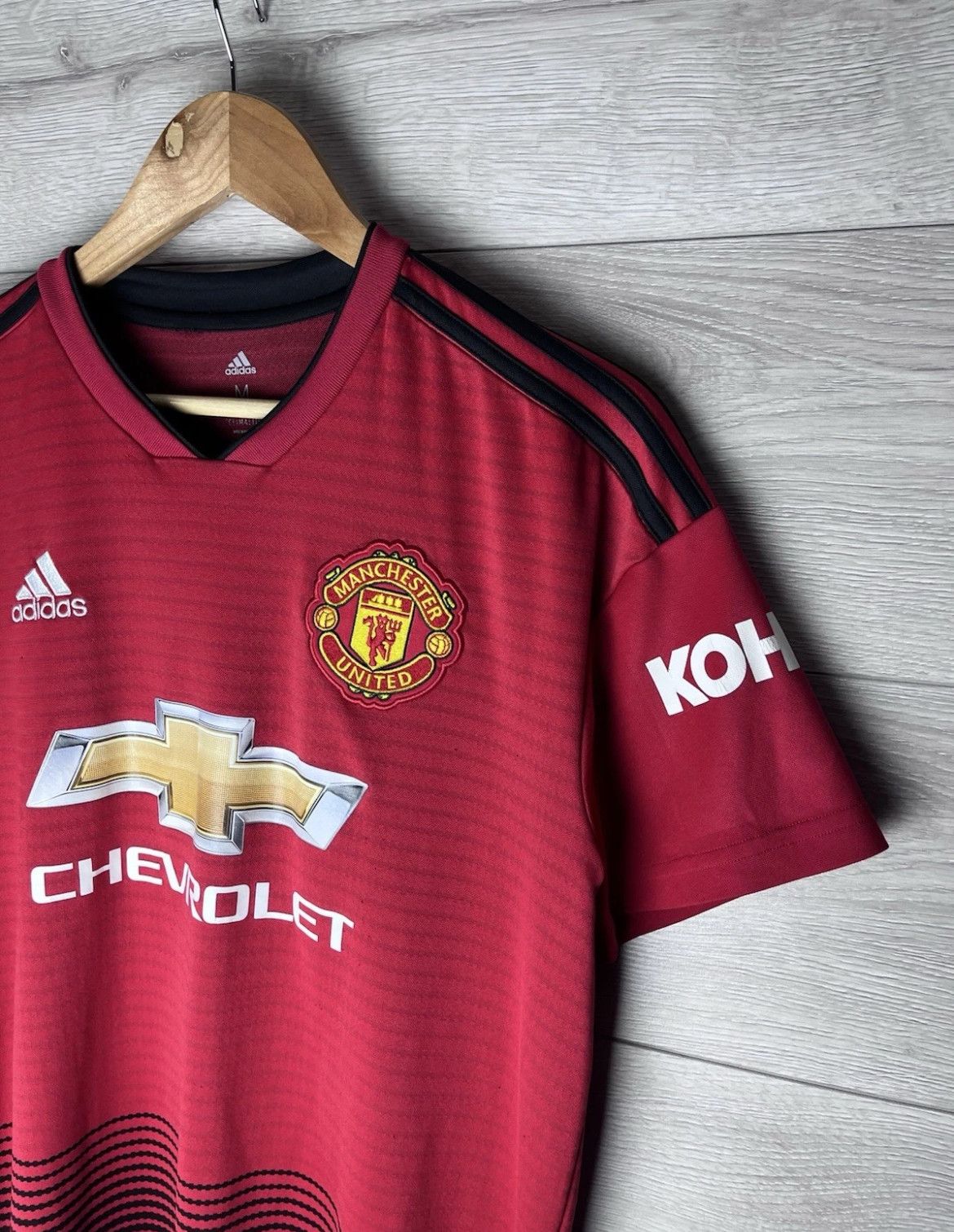 Adidas Soccer jersey adidas Manchester United #6 Pogba Men 17/2018 Size US L / EU 52-54 / 3 - 5 Thumbnail