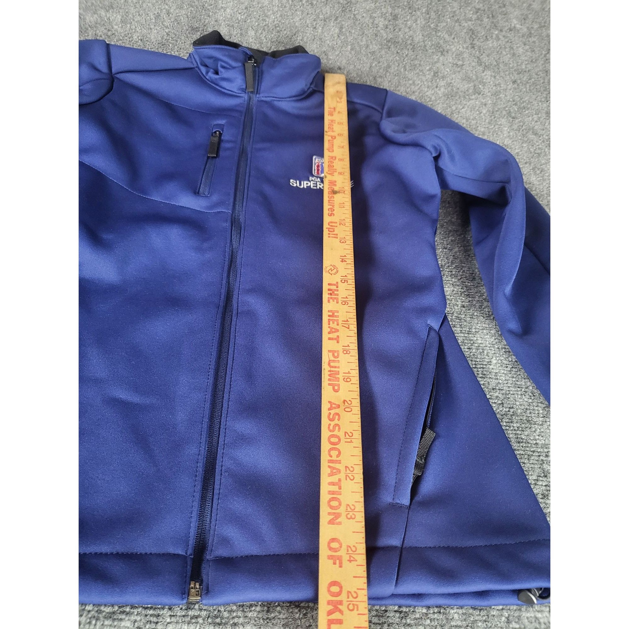 Antigua PGA Tour Superstore Lightweight Jacket Women Sz S Blue Cold Size S / US 4 / IT 40 - 3 Thumbnail