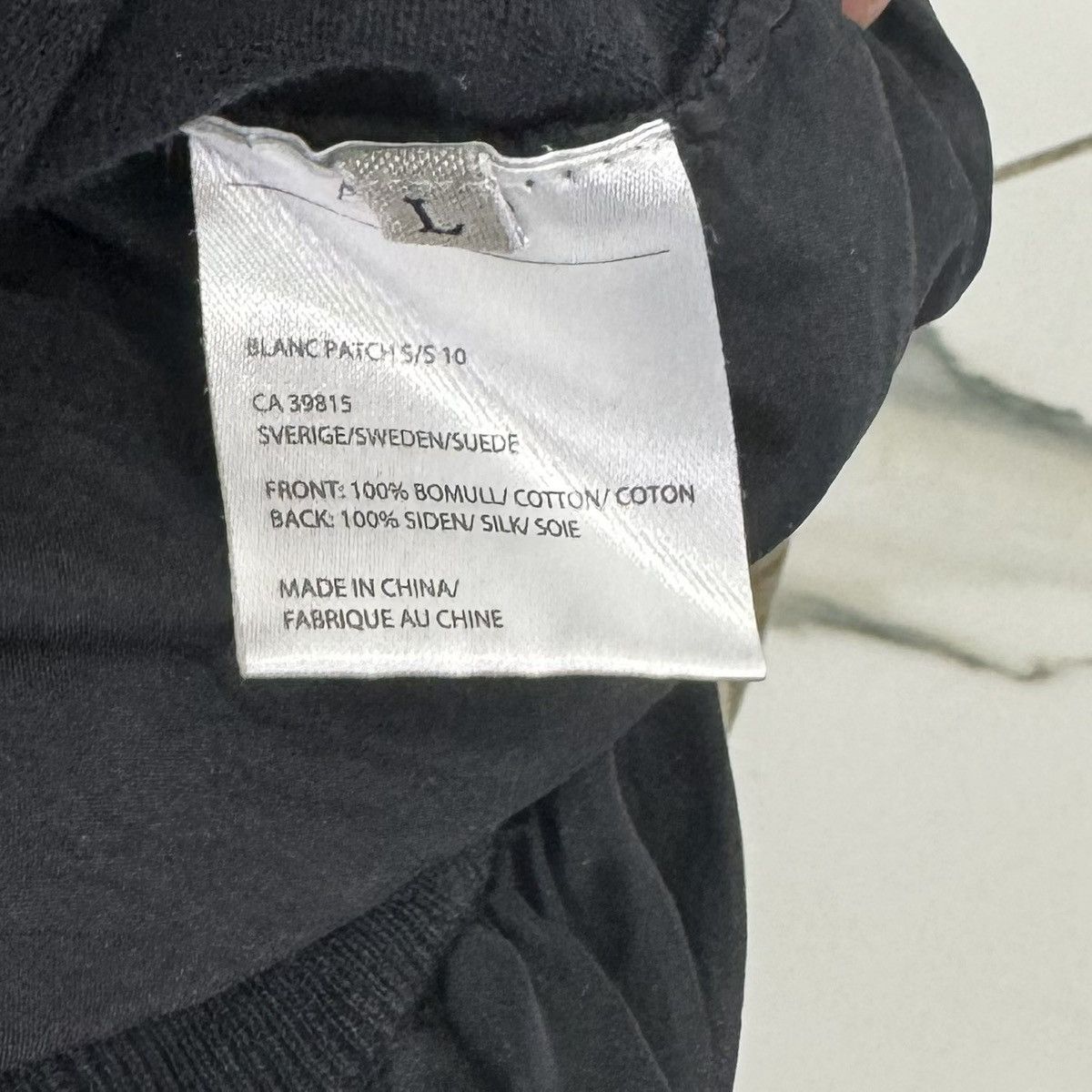 Acne Studios ACNE STUDIOS BLACK WOMENS TEE! Size L / US 10 / IT 46 - 7 Thumbnail