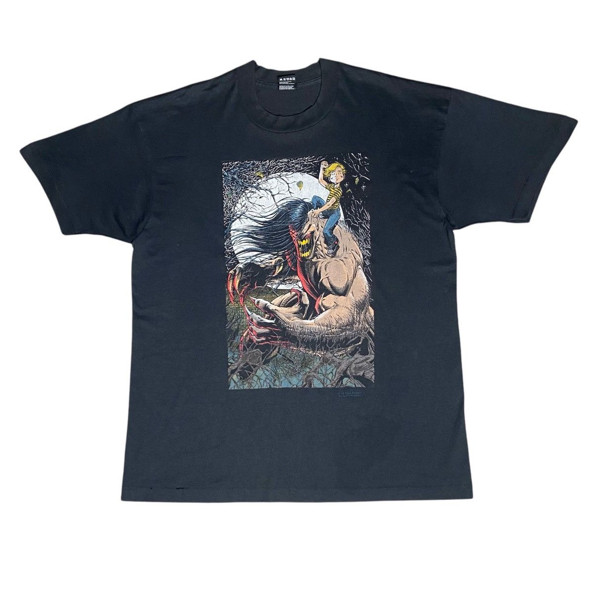 Vintage 90s PITT Dale Keown Comic T-Shirt 