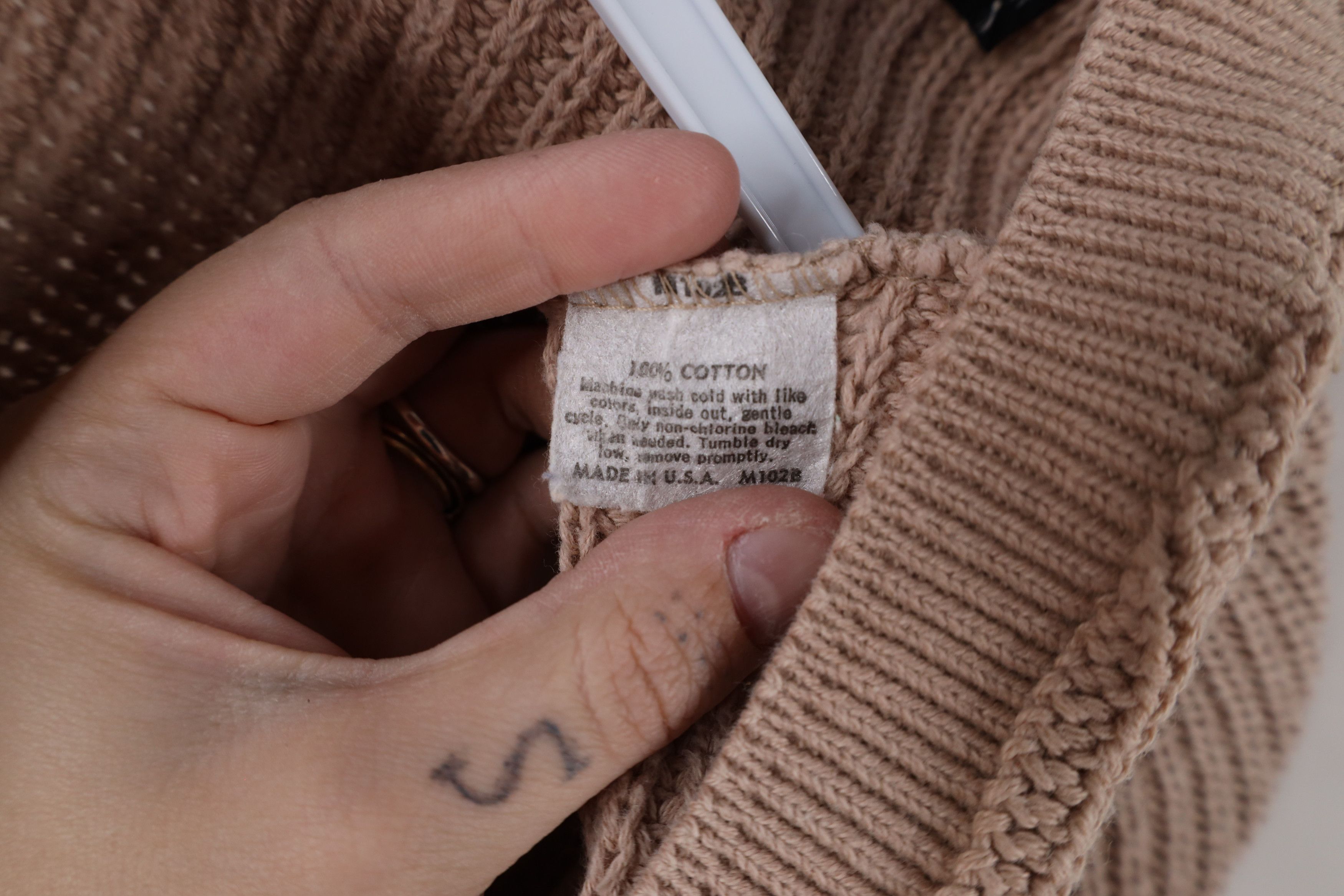 Vintage Vintage 70s Streetwear Cotton Ribbed Knit Sweater Vest USA Size US M / EU 48-50 / 2 - 5 Thumbnail
