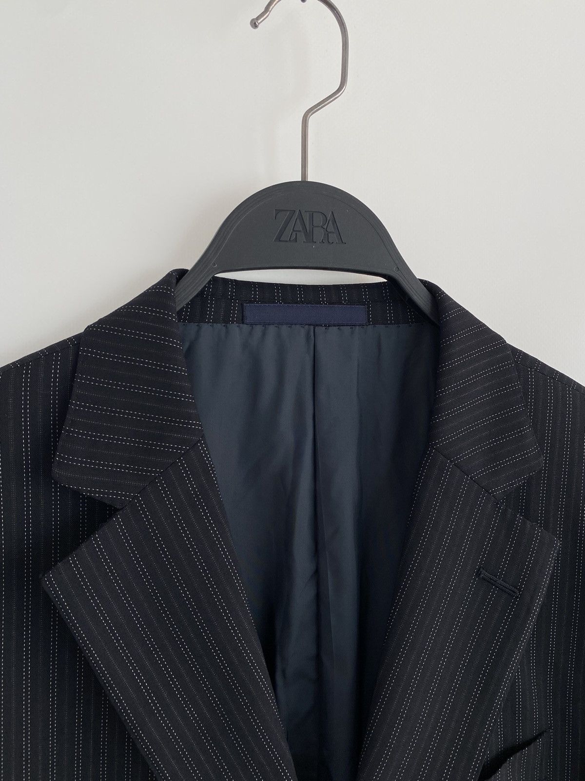 Z Zegna Z Zegna Striped Blazer Jacket Size 48R - 4 Thumbnail