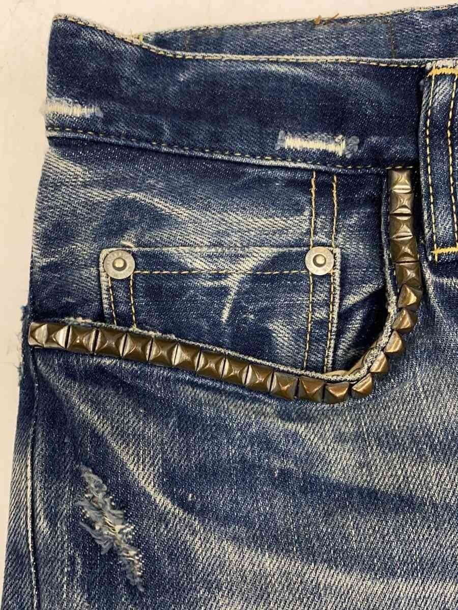 Hysteric Glamour Distressed Patchwork Denim Jeans Size US 30 / EU 46 - 3 Thumbnail