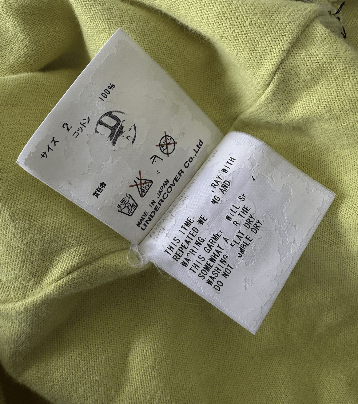 Undercover Undercover SS 05 Scissor Raw Hem tee shirt Size US M / EU 48-50 / 2 - 6 Thumbnail