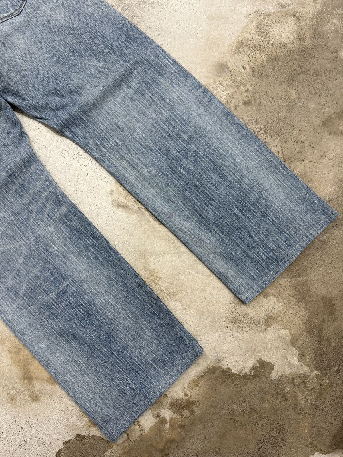 Edwin Edwin XVS Vintage Sashiko Japanese Distressed Denim Pants Size US 36 / EU 52 - 11 Thumbnail