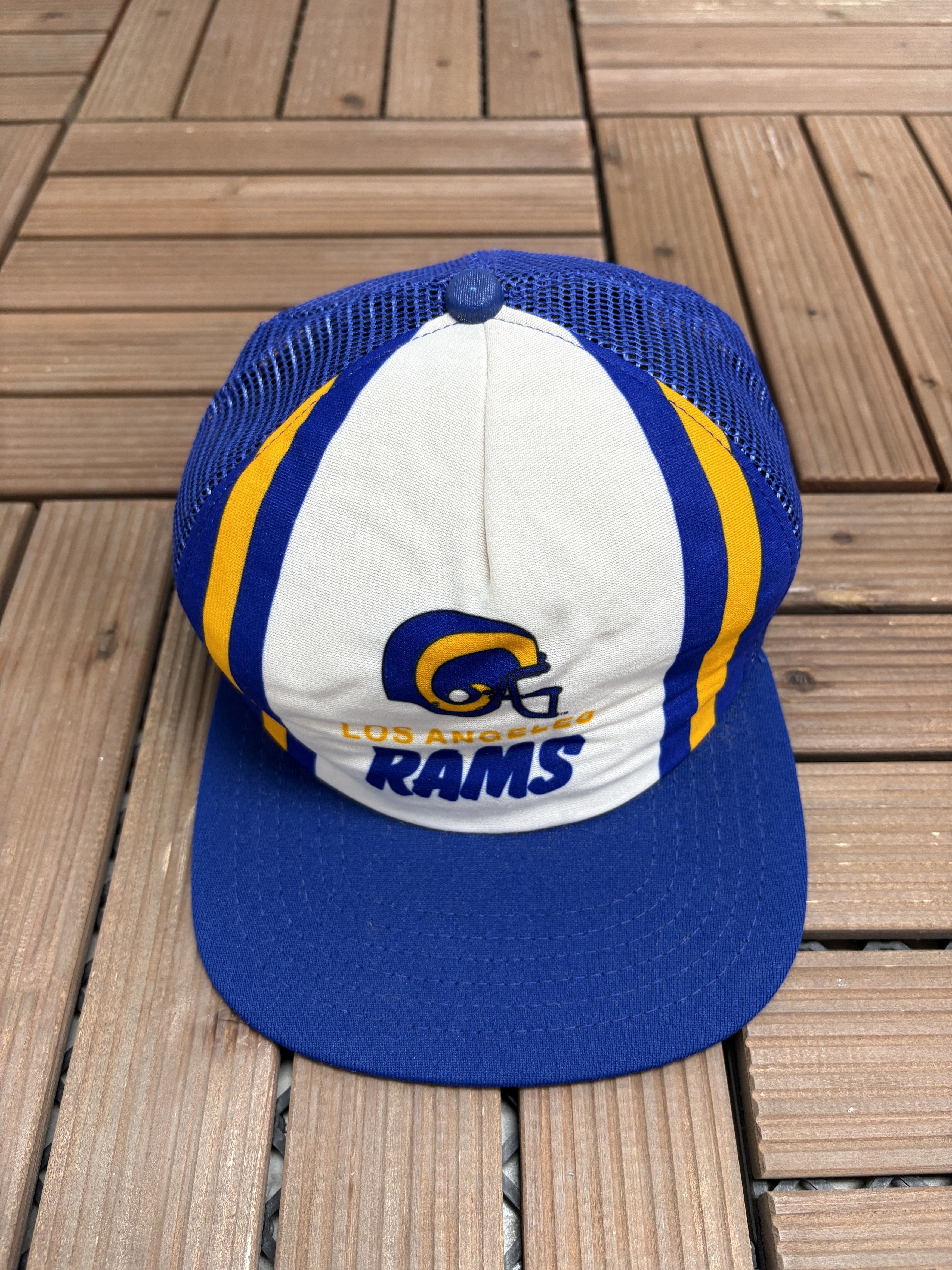New Era × Vintage Los Angeles Rams Vintage White Snap Back Hat Size ONE SIZE - 2 Thumbnail