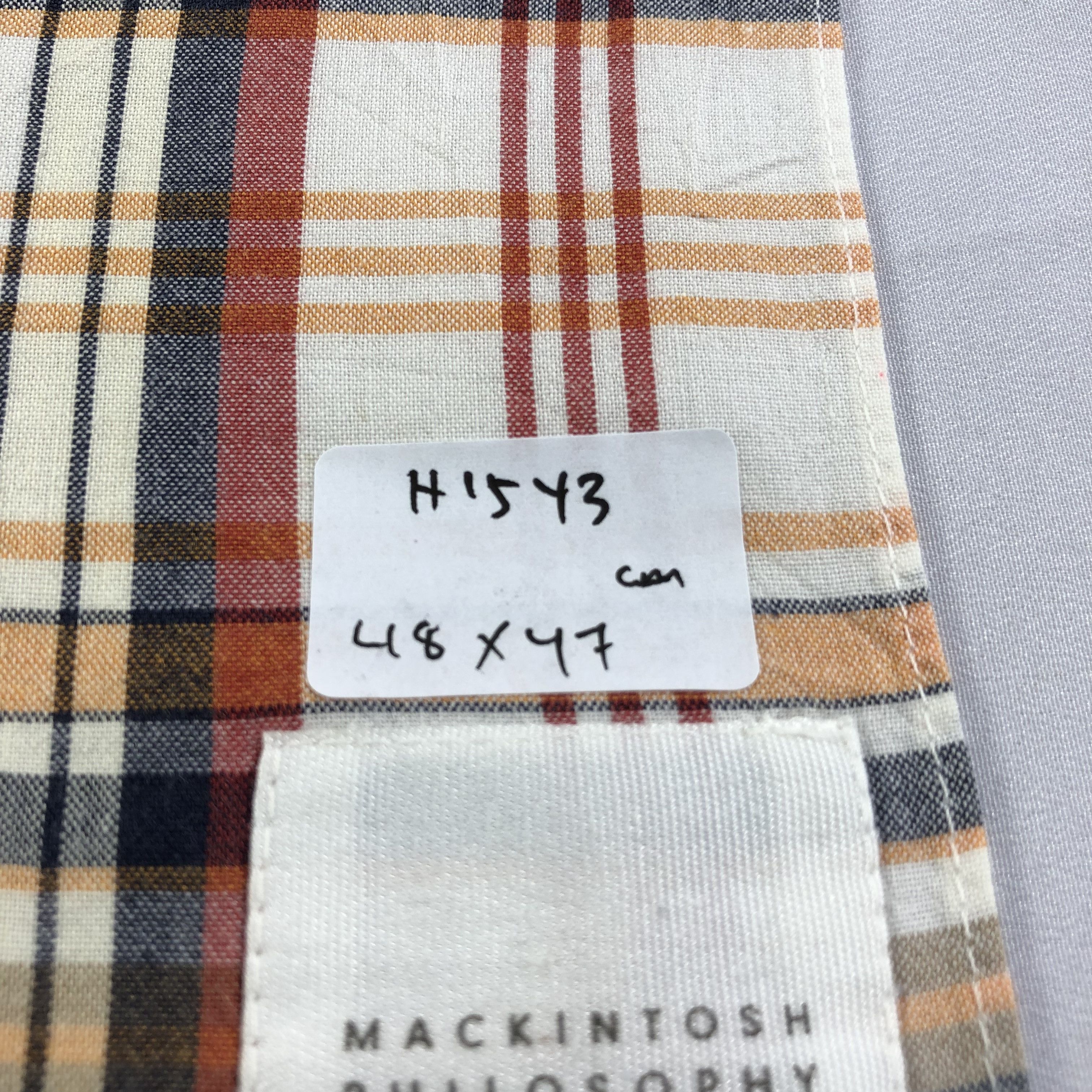 Mackintosh Mackintosh Philosophy Handkerchief Neckerchief Bandana H1543 Size ONE SIZE - 5 Thumbnail