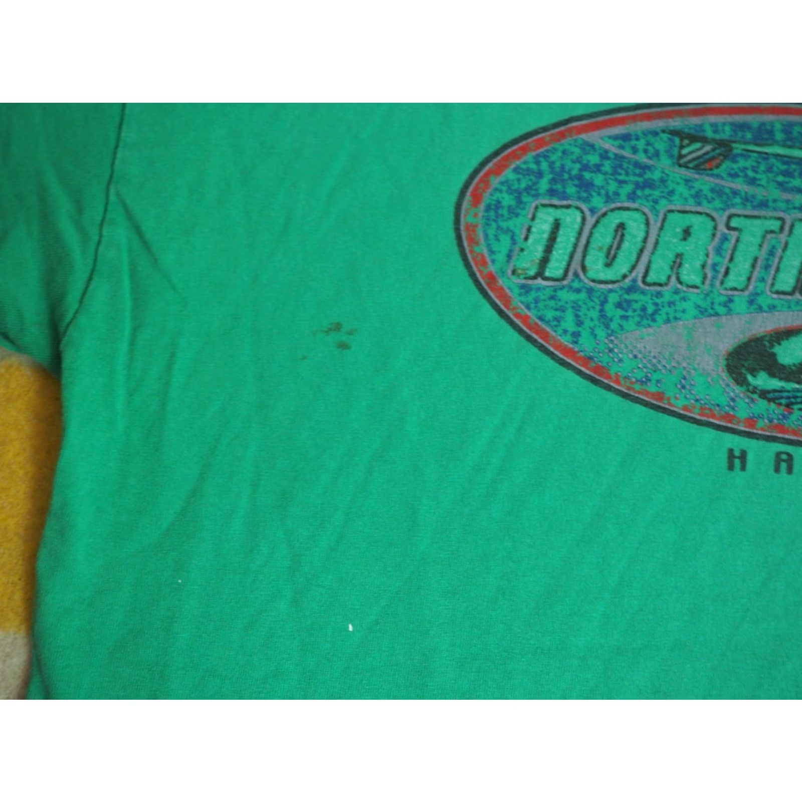 AAA VINTAGE AAA North Shore Maui Hawaii Surf Faded Green Tee T-Shirt XL Men Short Sleeve Crew Neck Graphic Print Size US XL / EU 56 / 4 - 6 Thumbnail