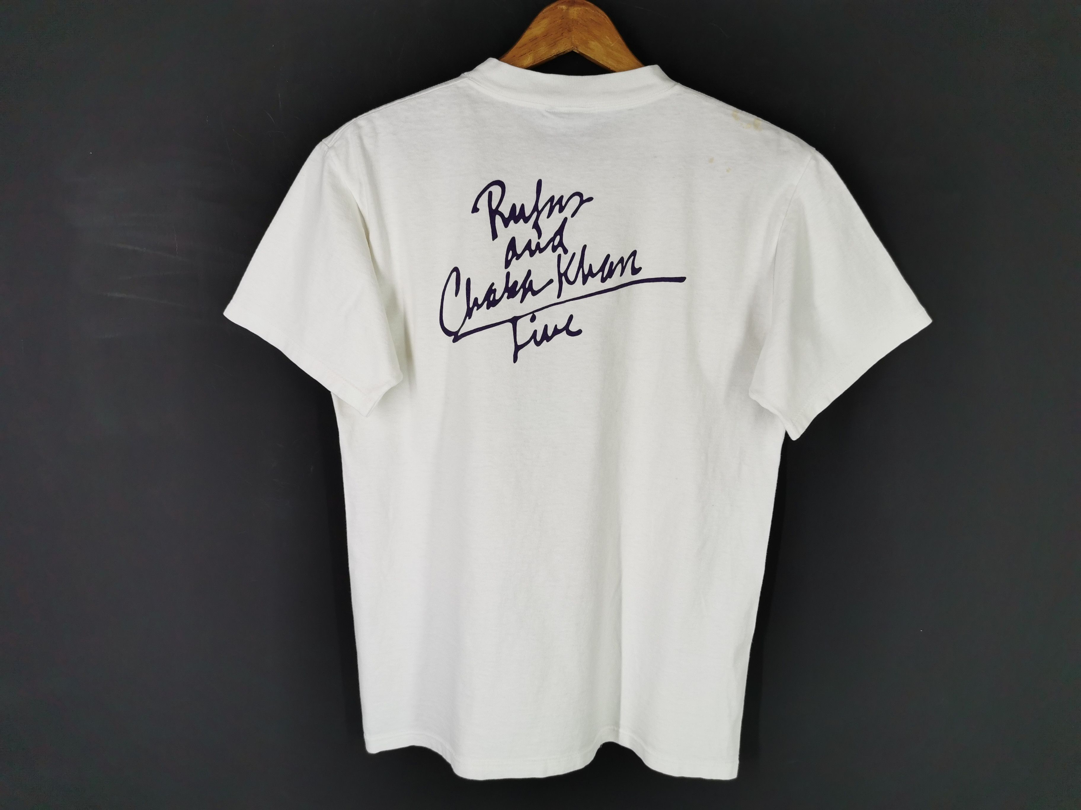 Band Tees Vintage 90s Rufus and Chaka Khan American Funk Band T Shirt Size US M / EU 48-50 / 2 - 2 Thumbnail