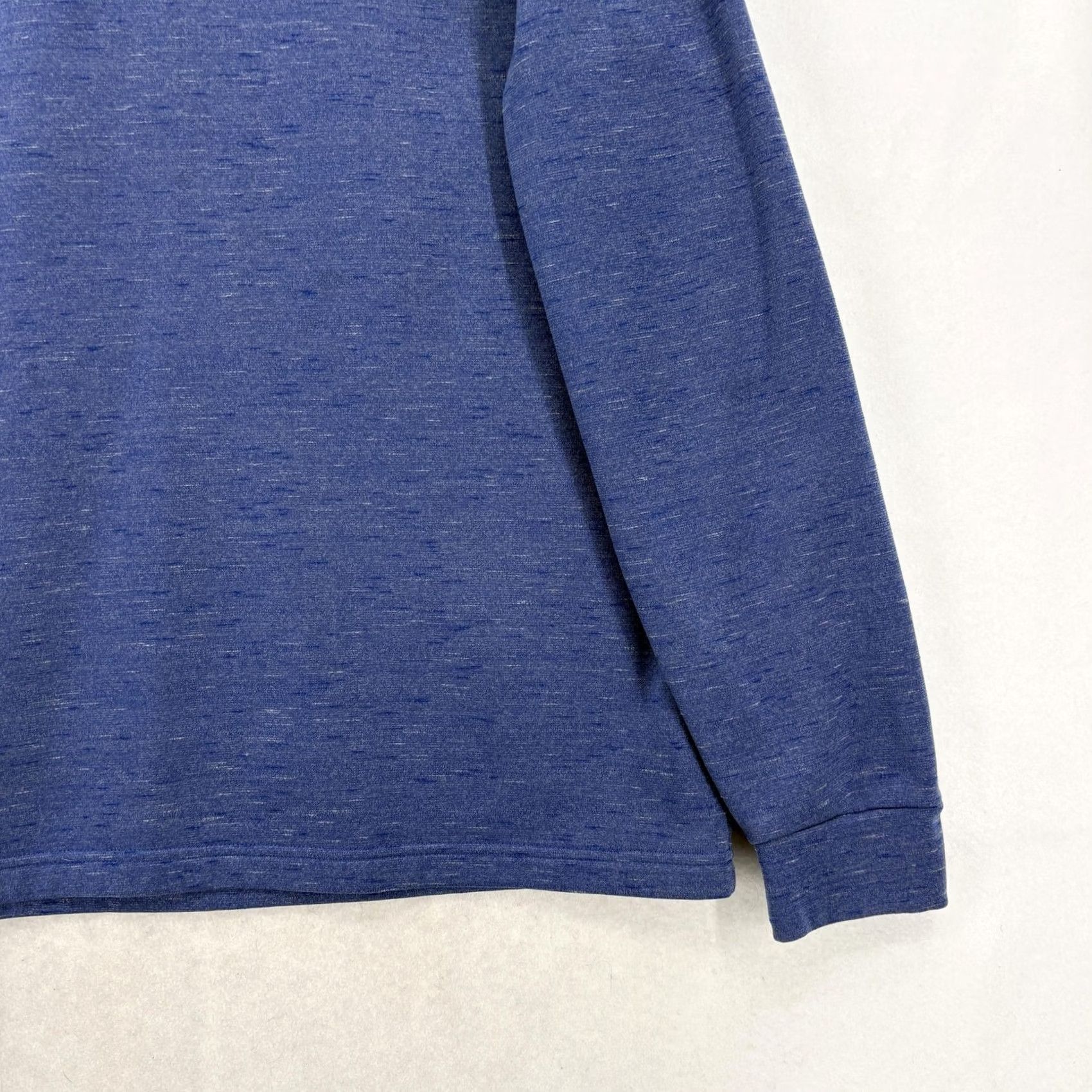 Under Armour Under Armour ColdGear Pullover Mens XL Blue 1/4 Zip Thermal Mock Neck Fleece Sweatshirt Size US XL / EU 56 / 4 - 3 Thumbnail
