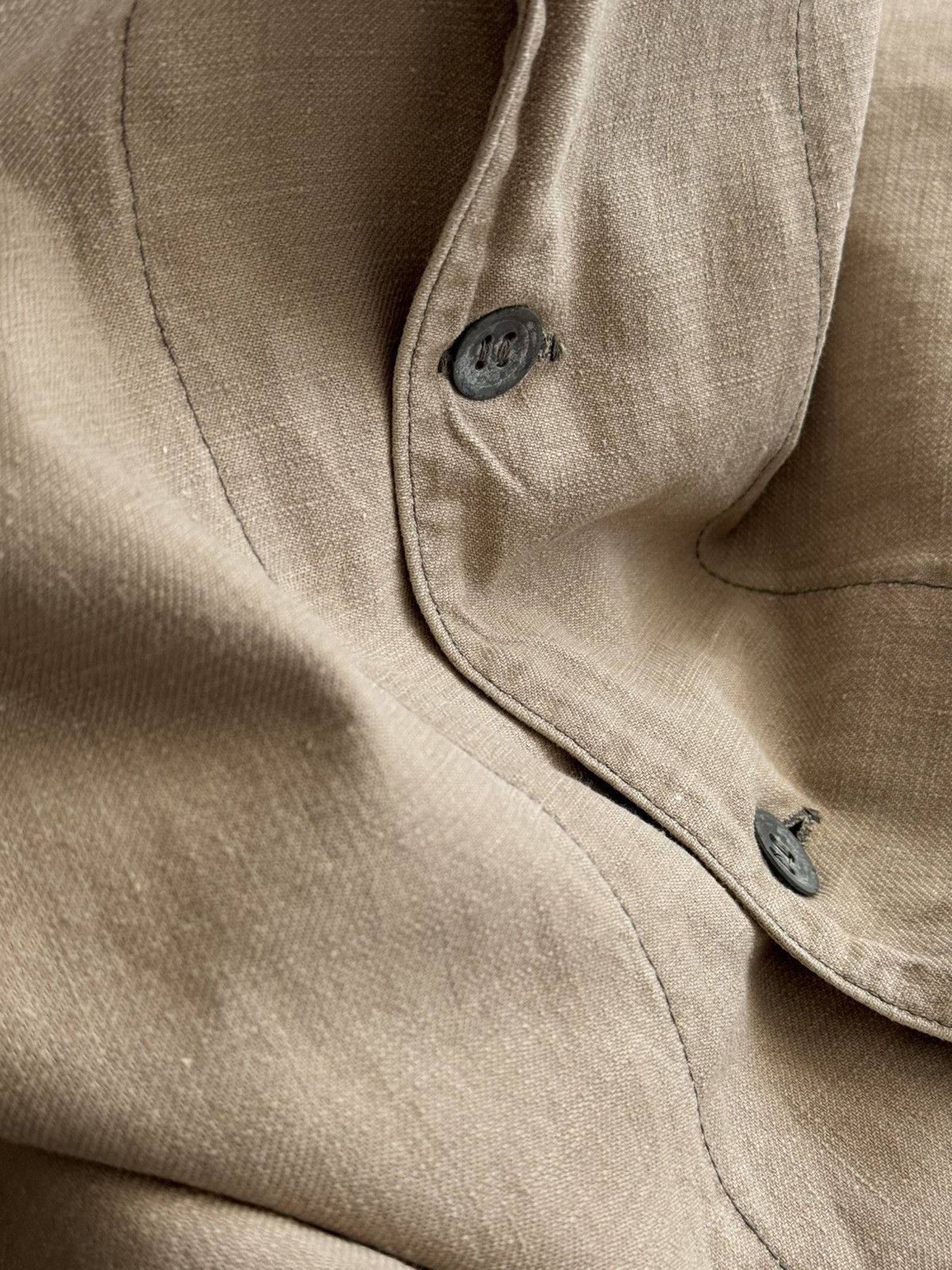 Vintage Vintage 1940s Swedish Army M39 Work Jacket Size US L / EU 52-54 / 3 - 7 Thumbnail