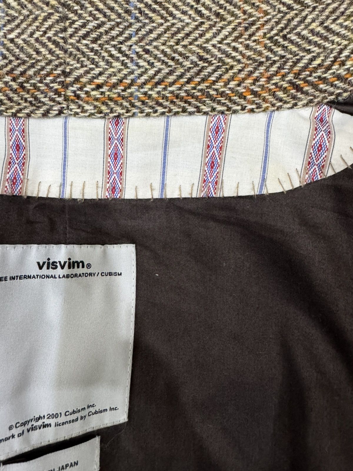 Visvim Visvim sanjuro harris tweed jacket Size US M / EU 48-50 / 2 - 8 Thumbnail