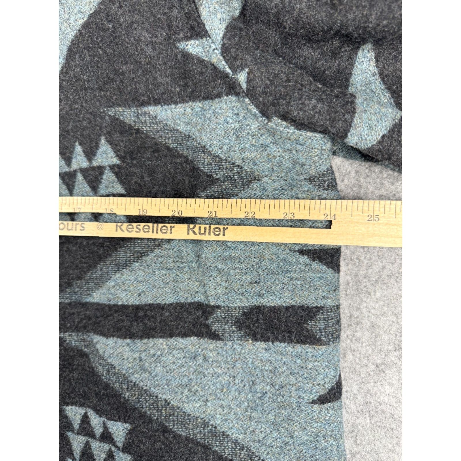 Pendleton VINTAGE Pendleton Cape Poncho Women's XL Aztec Southwest 100% Wool Loop Collar Size XL / US 12-14 / IT 48-50 - 8 Thumbnail