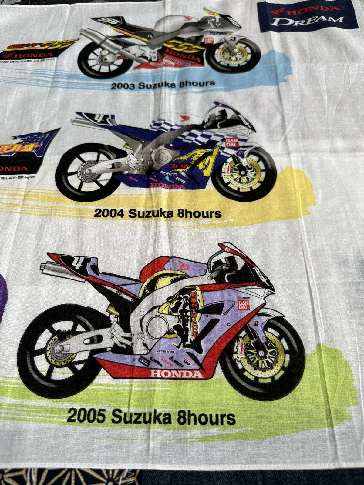 Honda × Vintage Vintage Honda Handkerchief/ Neckerchief/ Bandana Size ONE SIZE - 3 Thumbnail