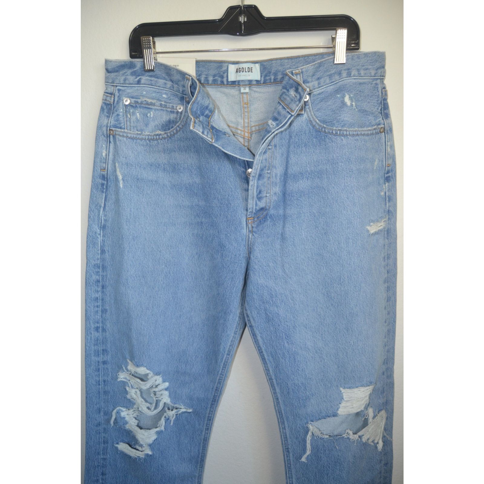Agolde AGOLDE 90's Midrise Loose Fit Jeans Size 31 Size 31" - 9 Thumbnail